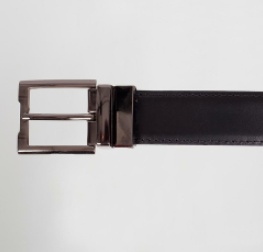 Gary's Add-Ons ceinture cuir réversible noir