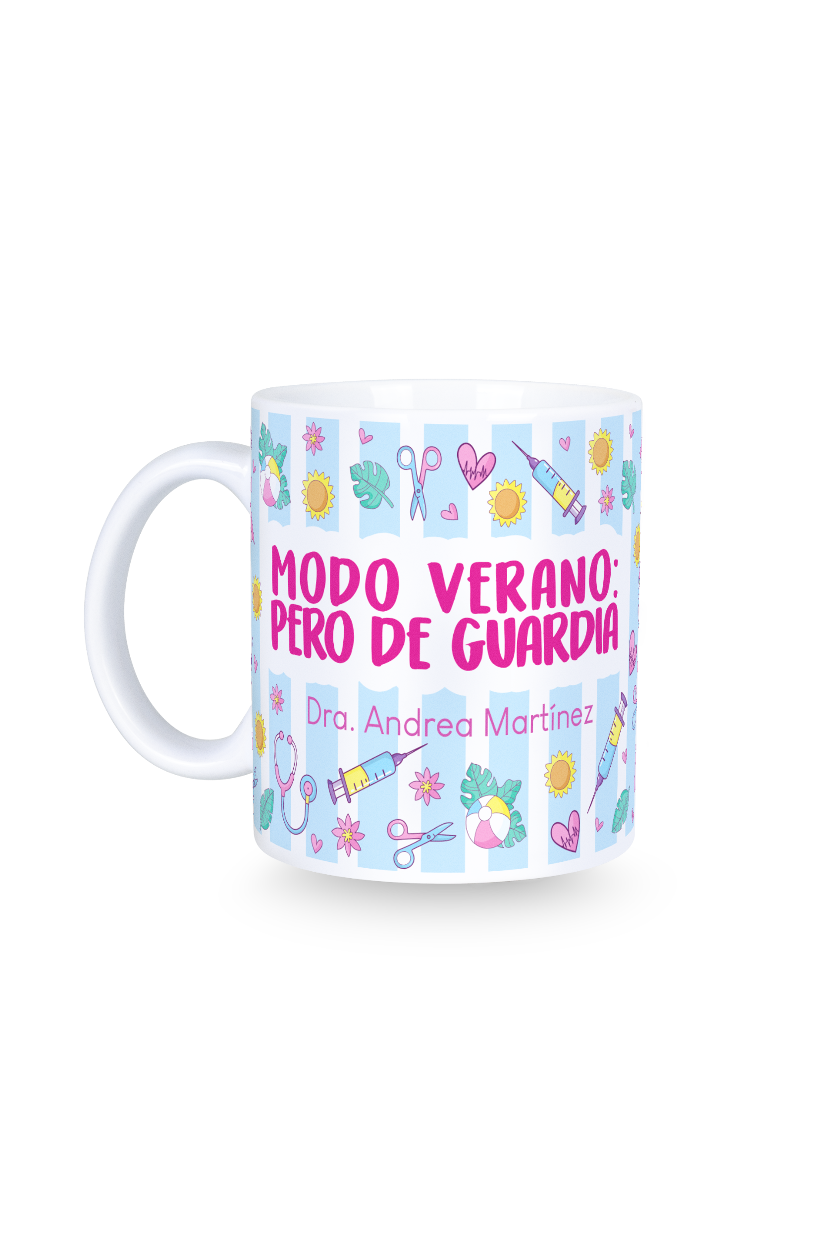 Enfermania Summer Collection mug céramique infirmière