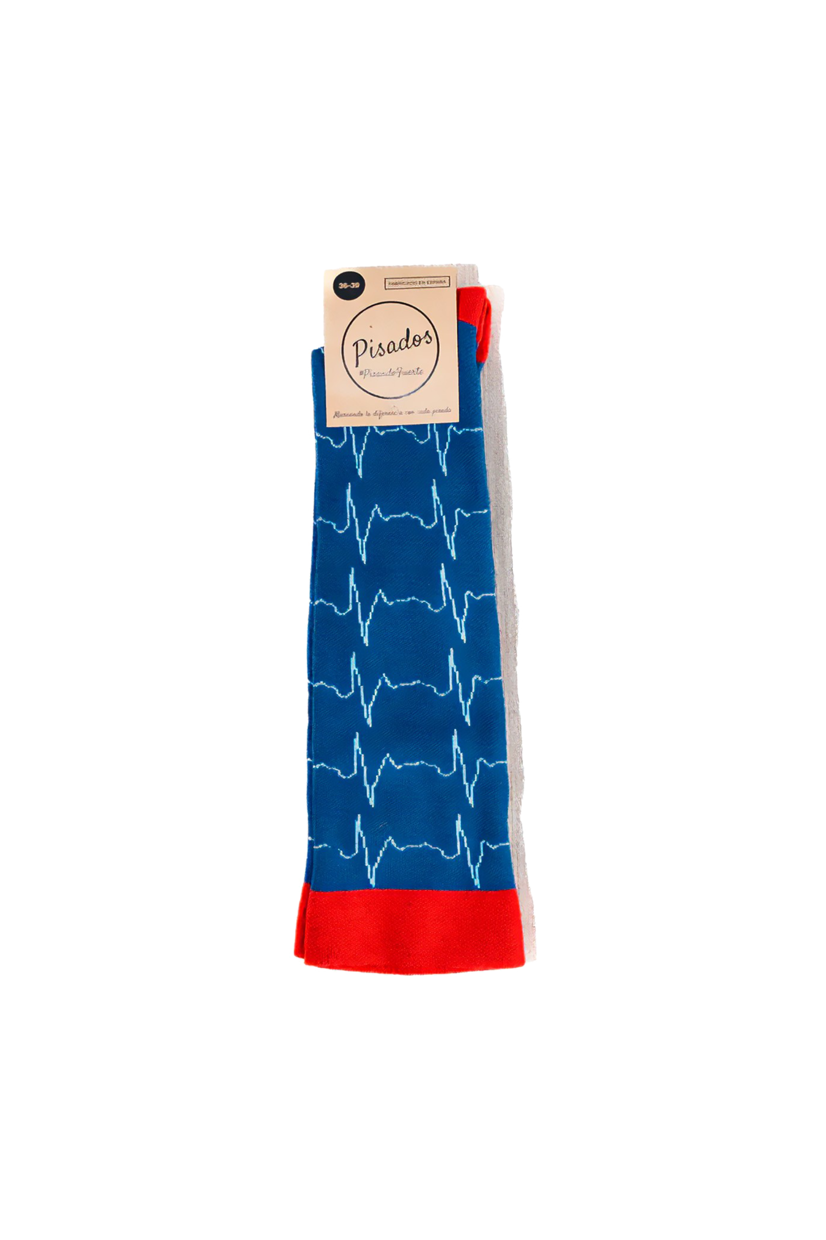 Enfermania Ropa Chaussettes de compression Pulsations coton