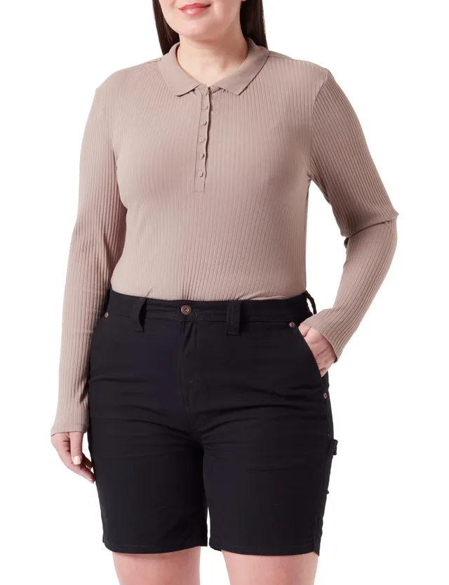 Dickies Carpenter Duck Short Femme Noir 32W Toile