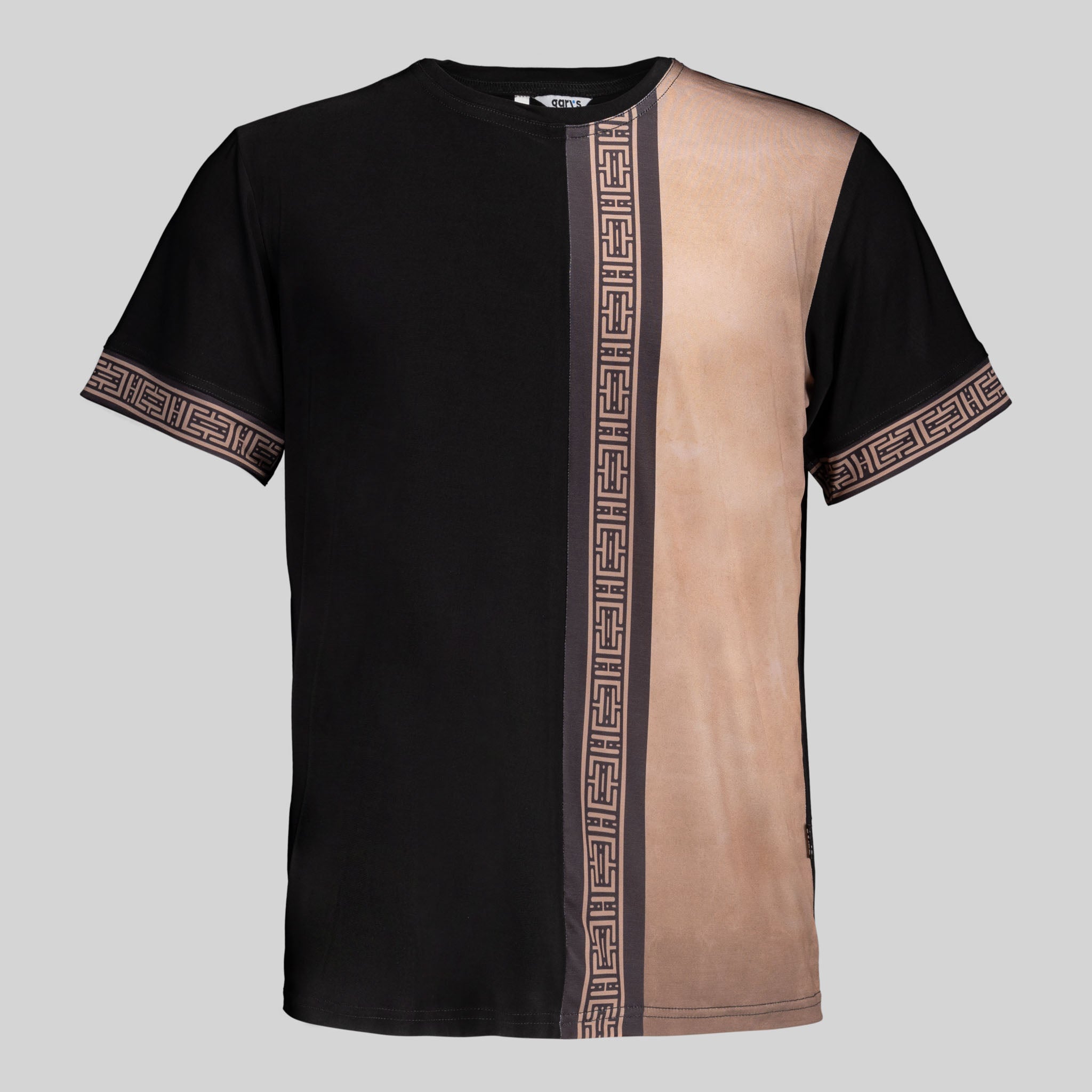 Gary's Brezo T-Shirt Travail Noir Manches Courtes Stretch
