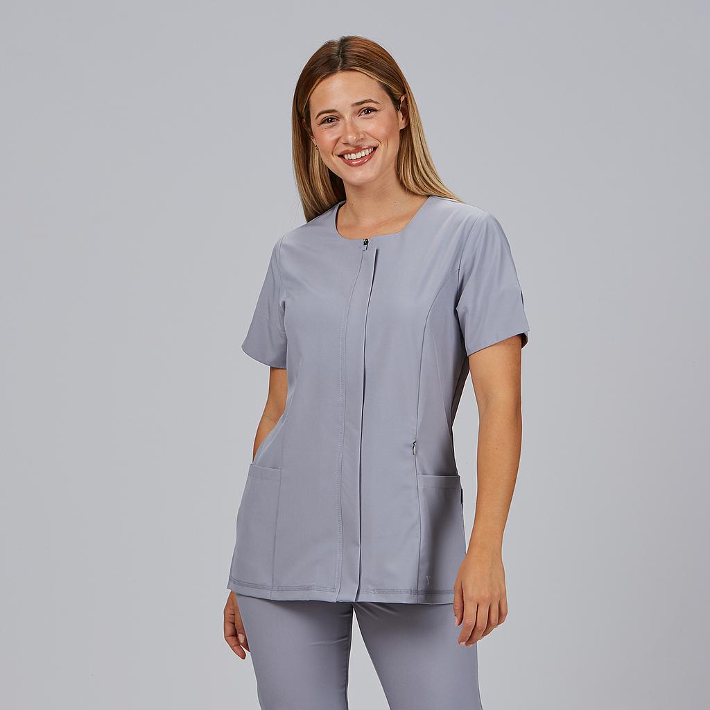 Gary's Jana Blouse Femme Col Carré Noire Stretch