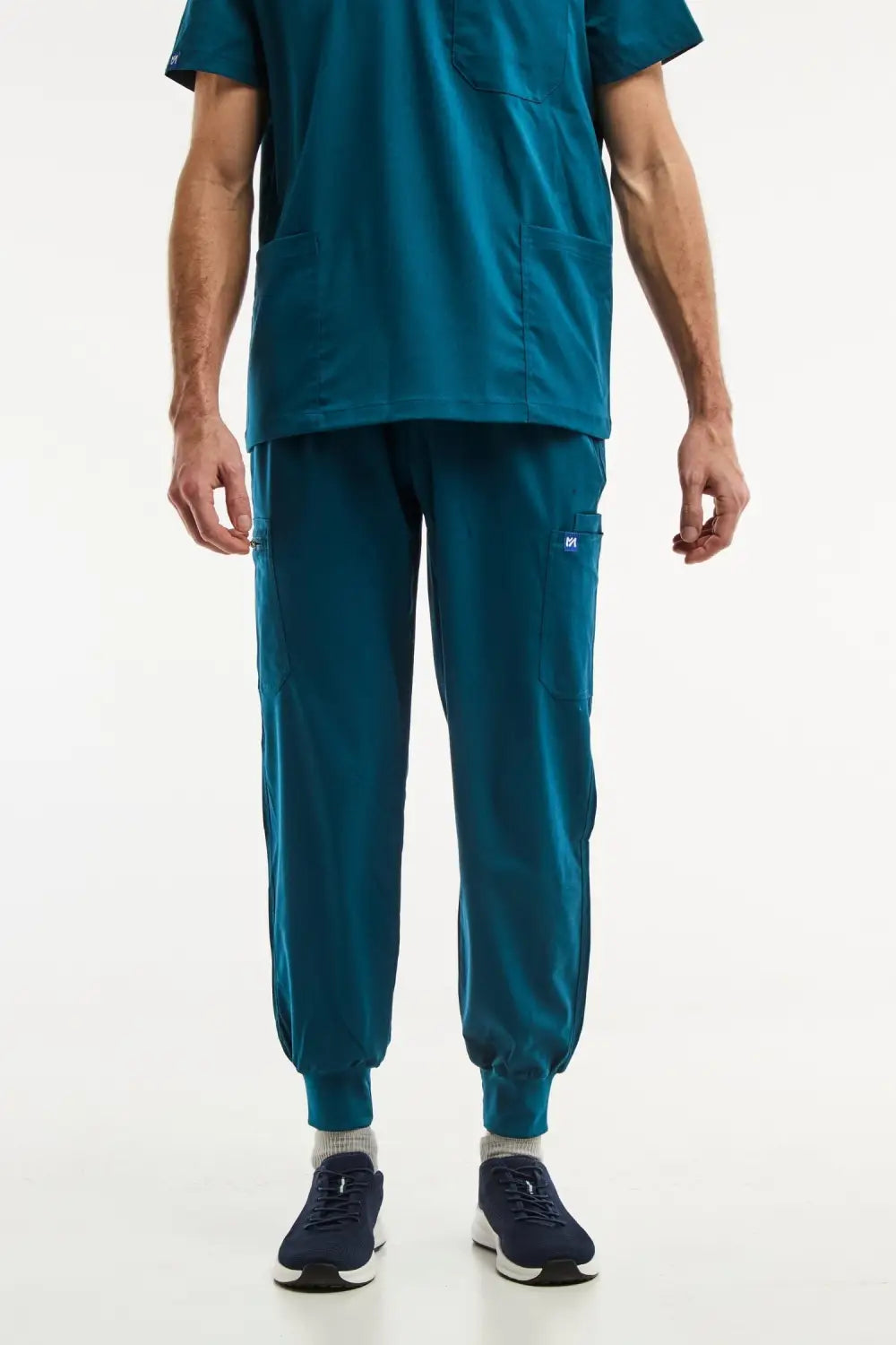 Aelin LUCA Jogger pantalon médical homme vert turquoise