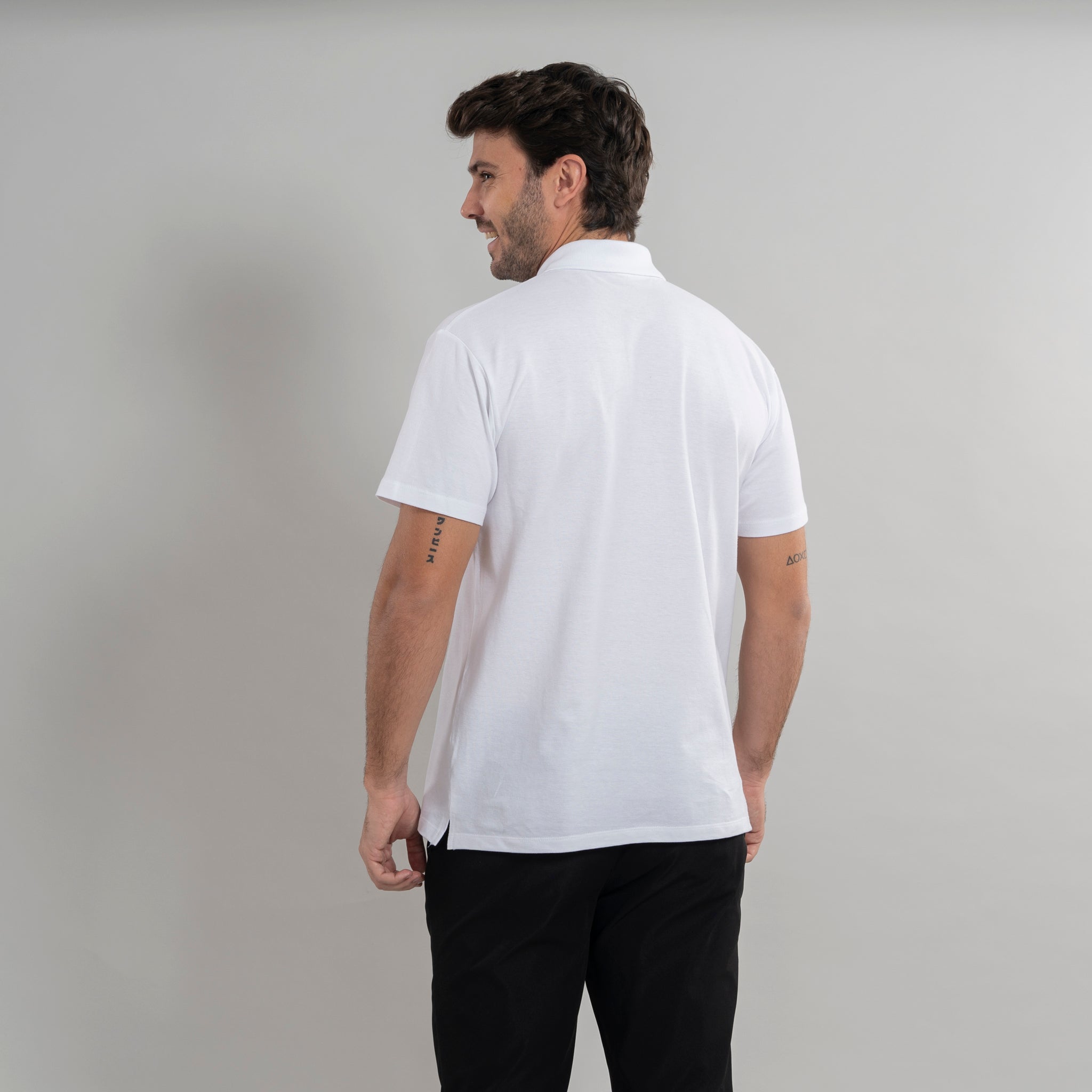 GARY'S Olvera polo travail homme piqué coton noir