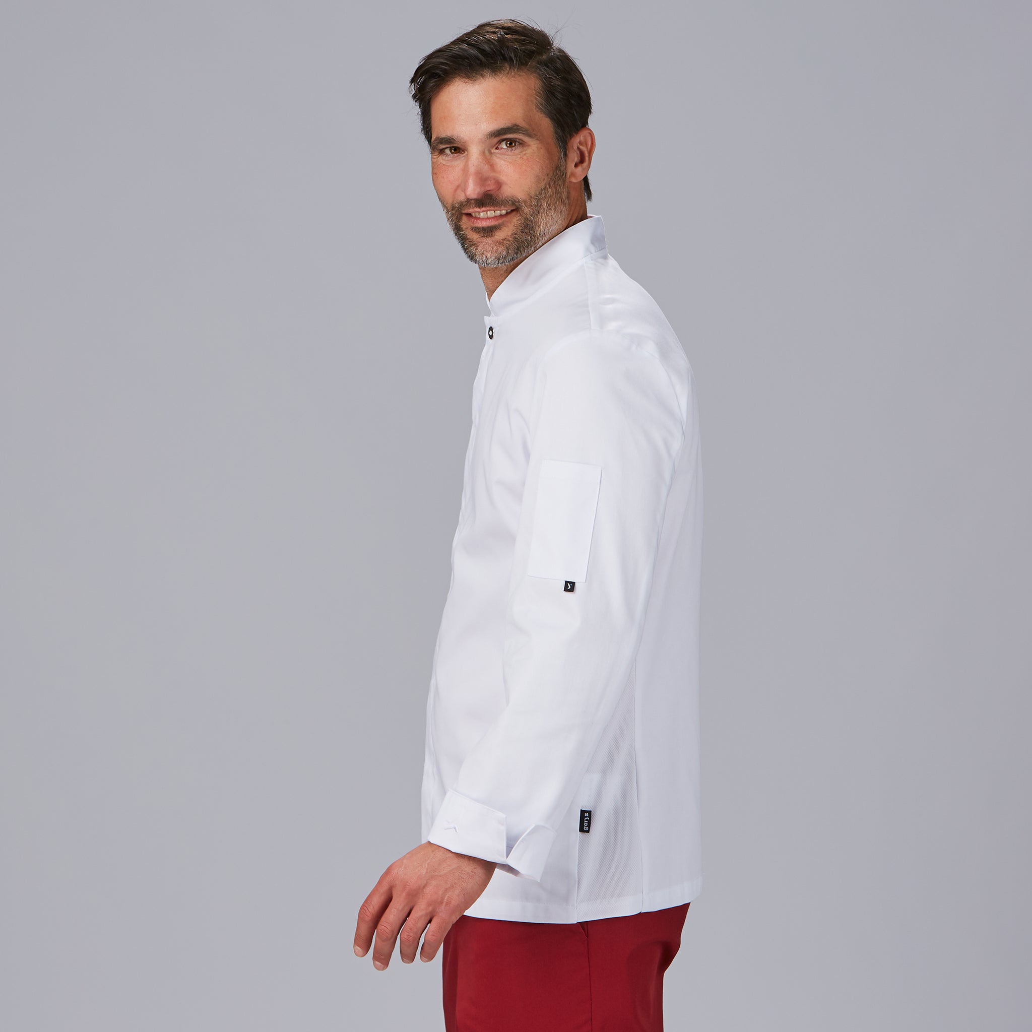 GARY'S Marin veste cuisine unisexe noire