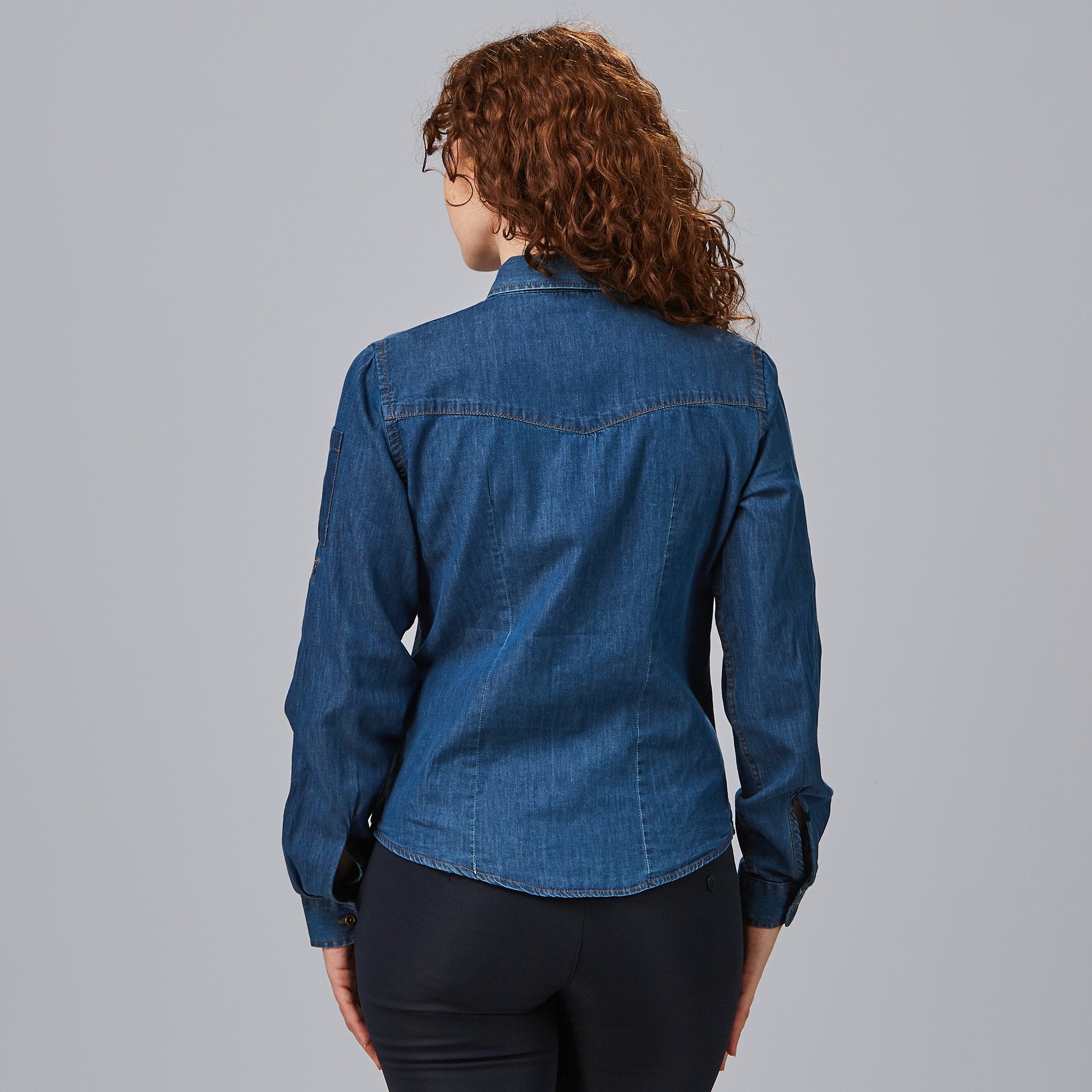 Gary's Valeria chemise denim femme tejano lavé XS-3XL