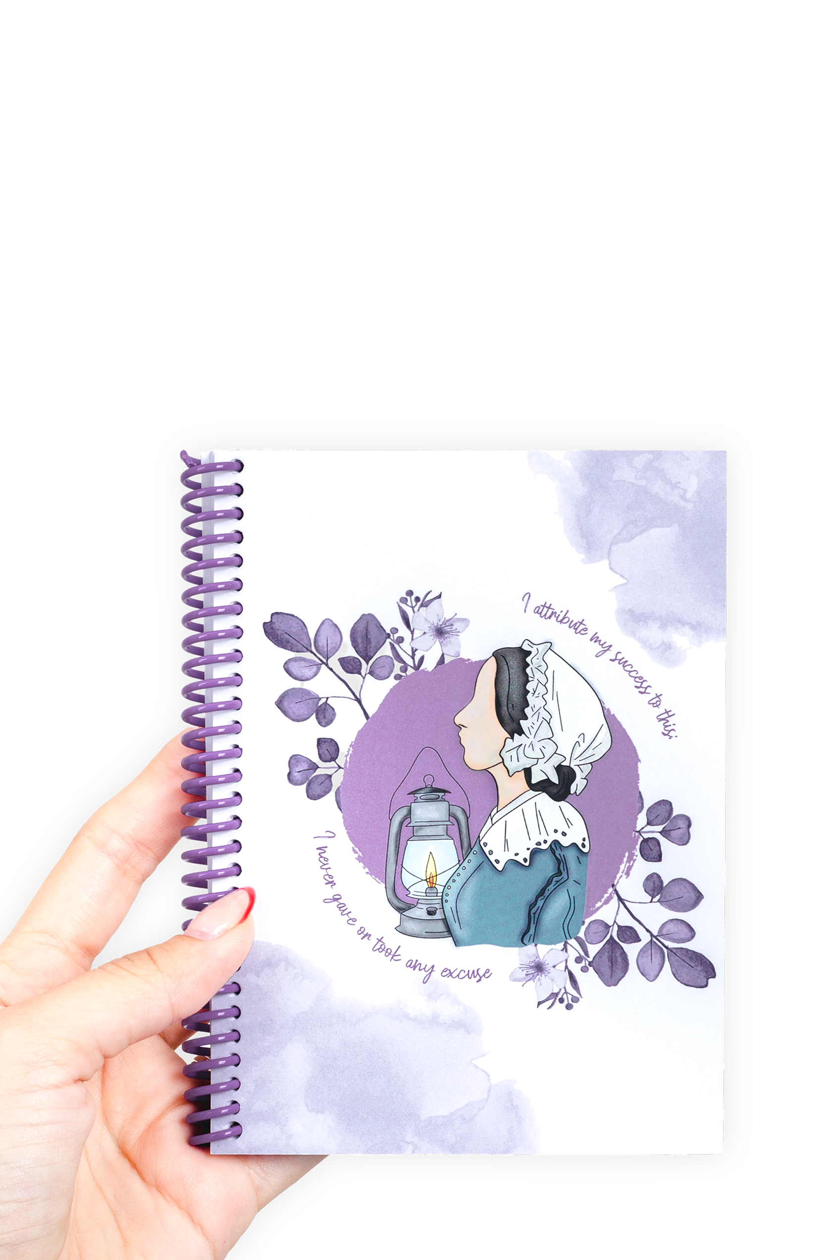 Enfermania Nightingale carnet A6 infirmière 50 pages