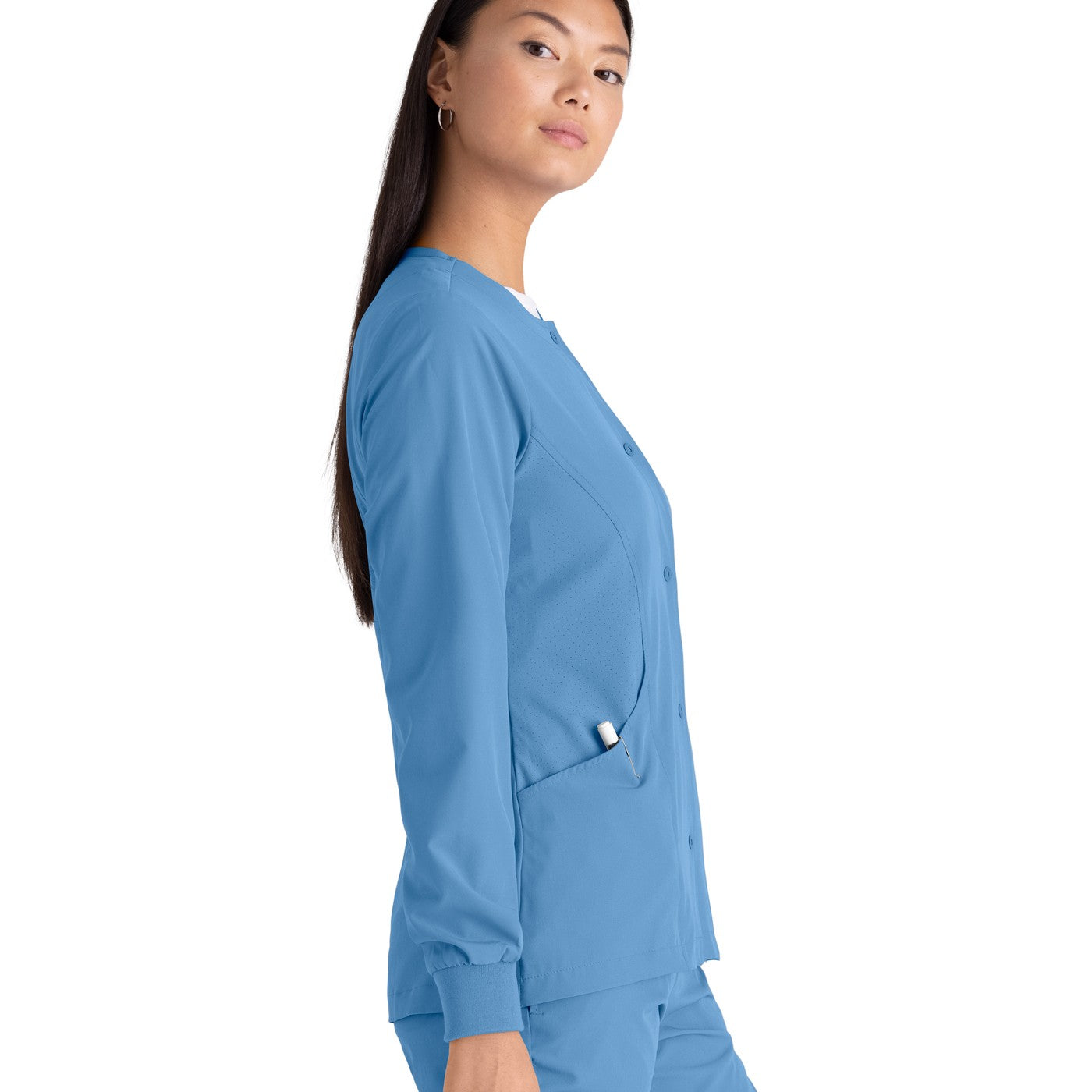 Enfermania Grey's veste medicale femme bleu glacier