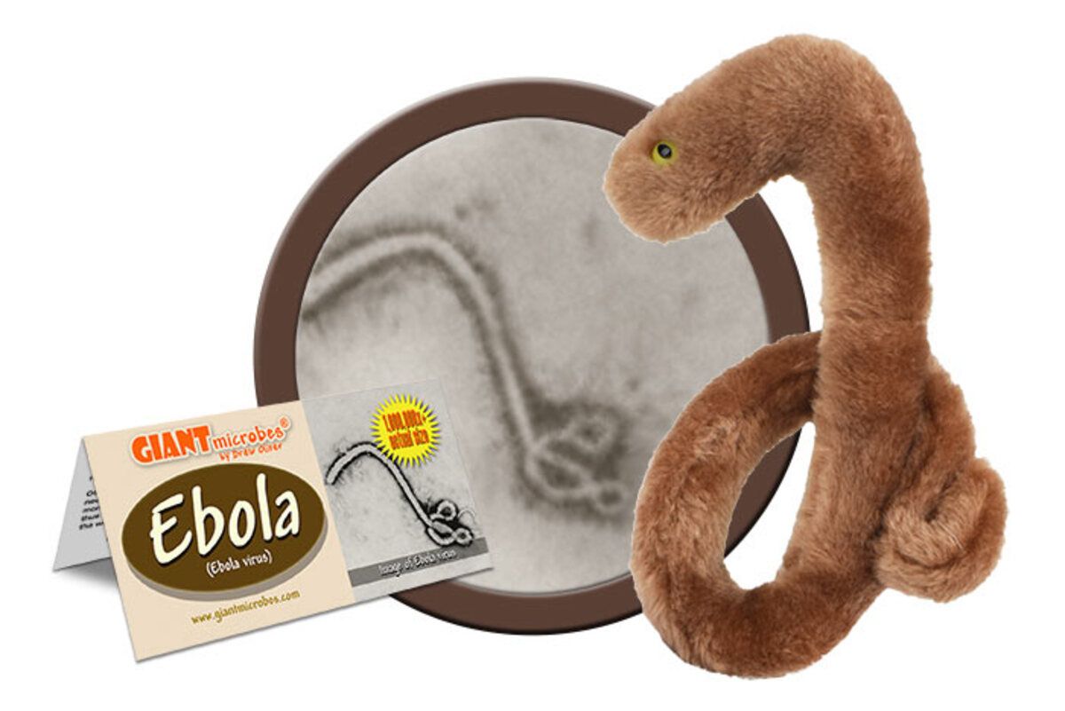 Enfermania Regalos Ebola peluche 15 cm polyester