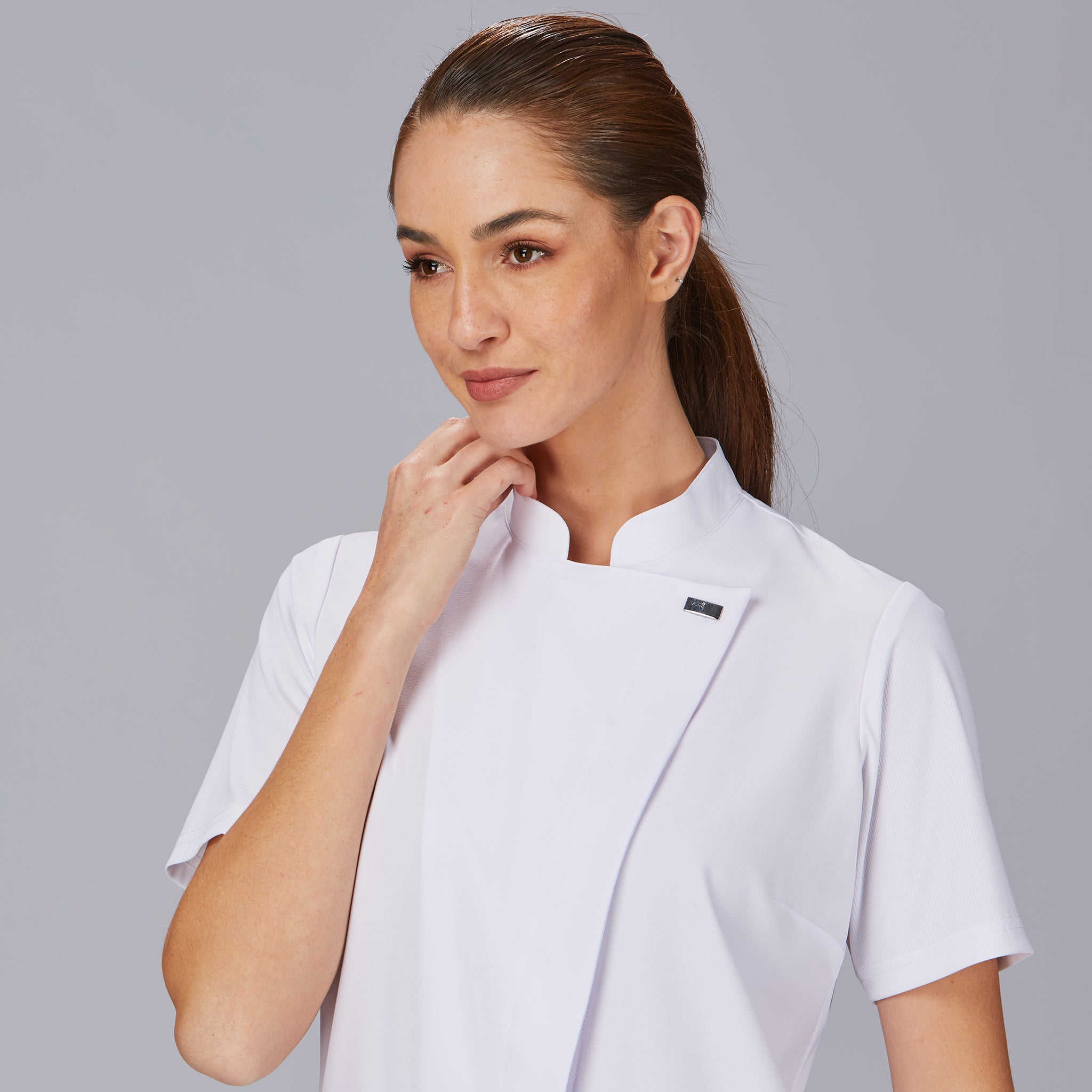 GARY'S Della blouse medicale noire microfibre XS