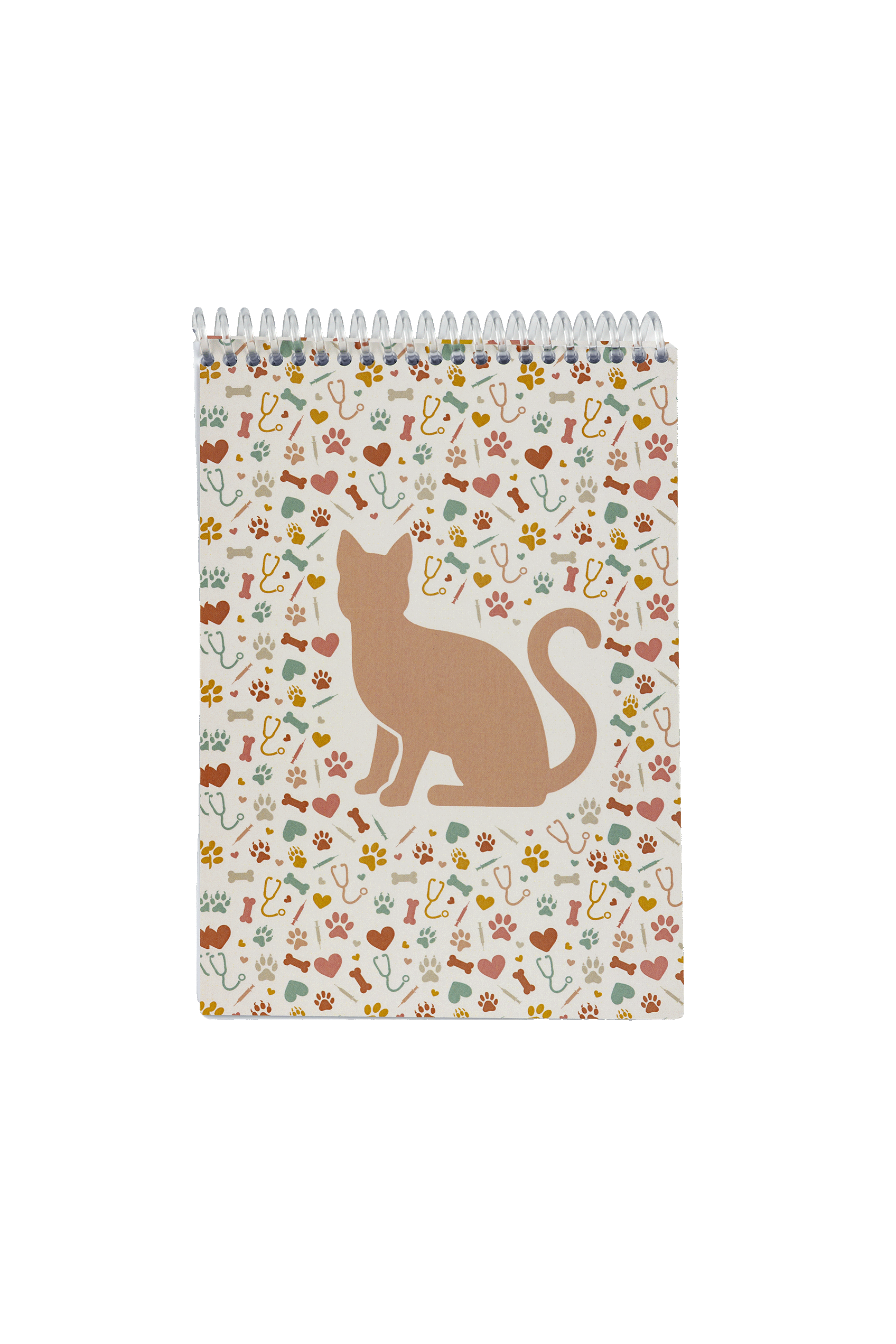 Enfermania Papelería Libreta A6 carnet spirale Vets 50 pages