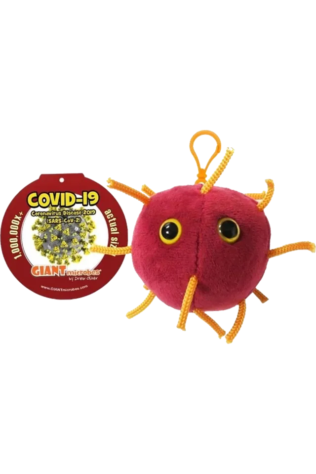 Enfermania Giantmicrobe Peluche Covid-19 Porte-clés 15cm