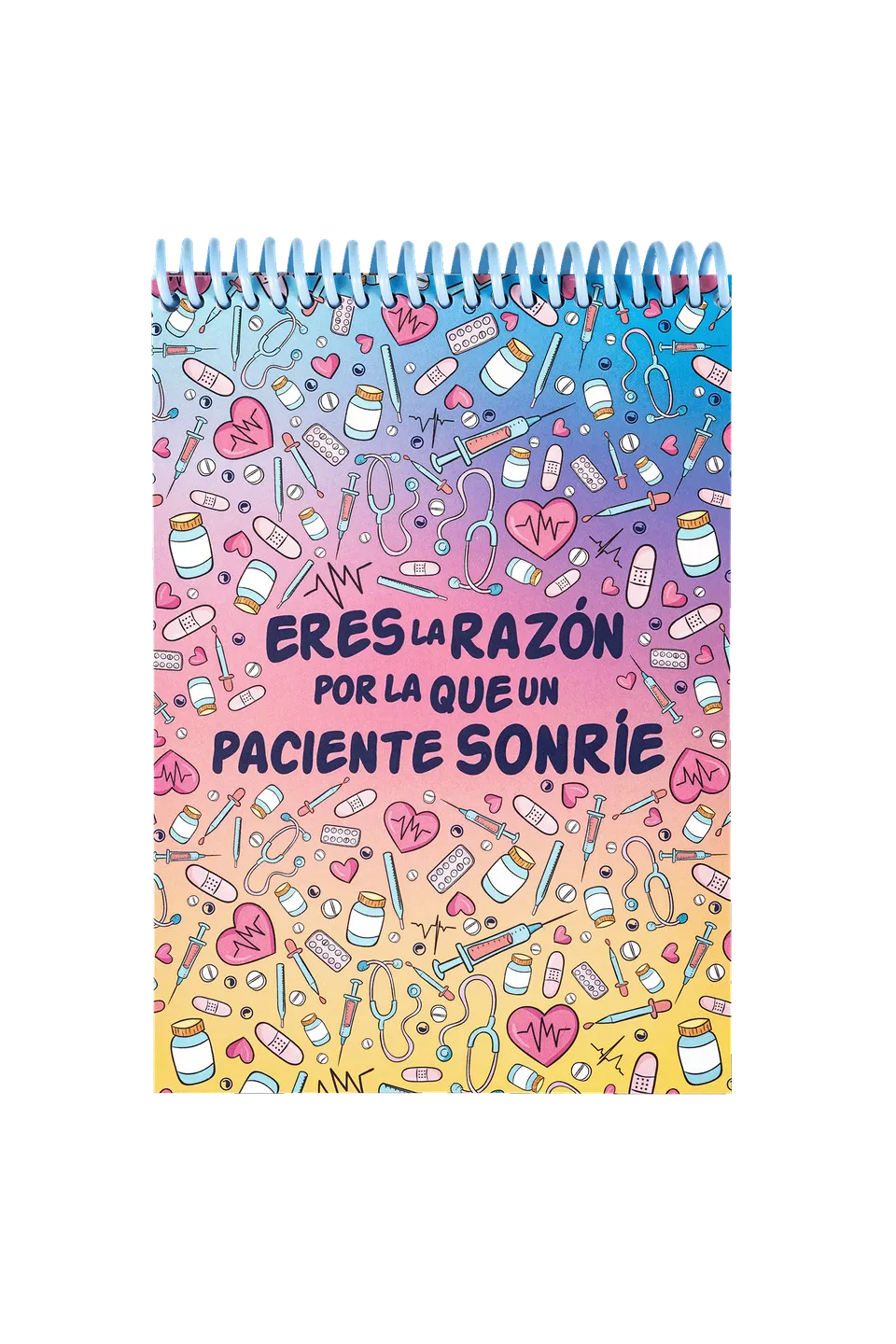 Enfermania Colorful carnet A6 spirale 50 pages Colorful