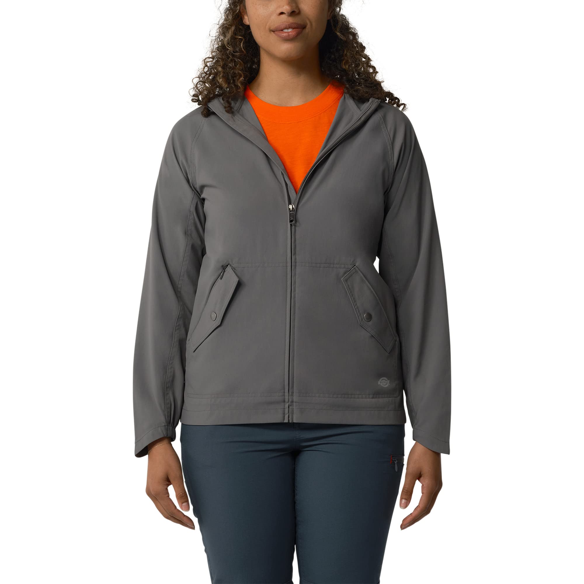 Dickies Performance veste femme bleu capuche déperlante