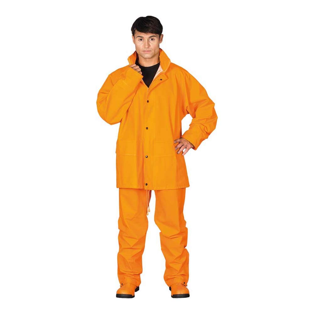 Reis Kplpup Ensemble pluie PVC orange taille XL