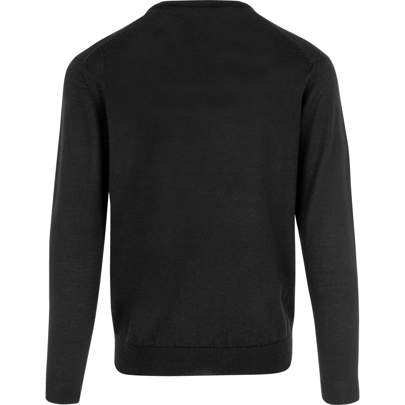 Würth MODYF Les essentiels pull col V noir coton-laine
