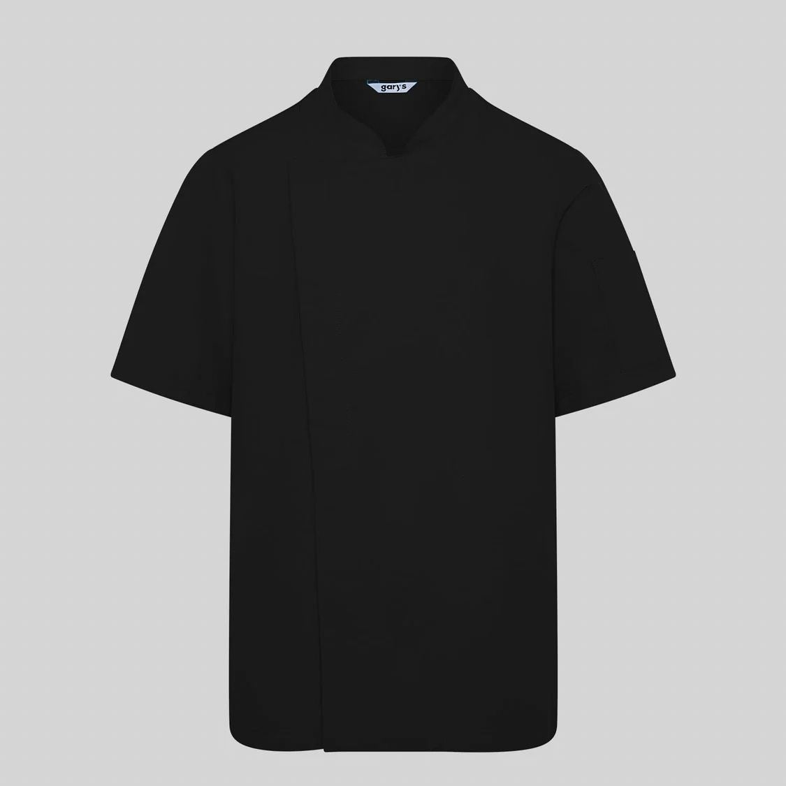 Gary's Prats veste cuisine manches courtes noire M