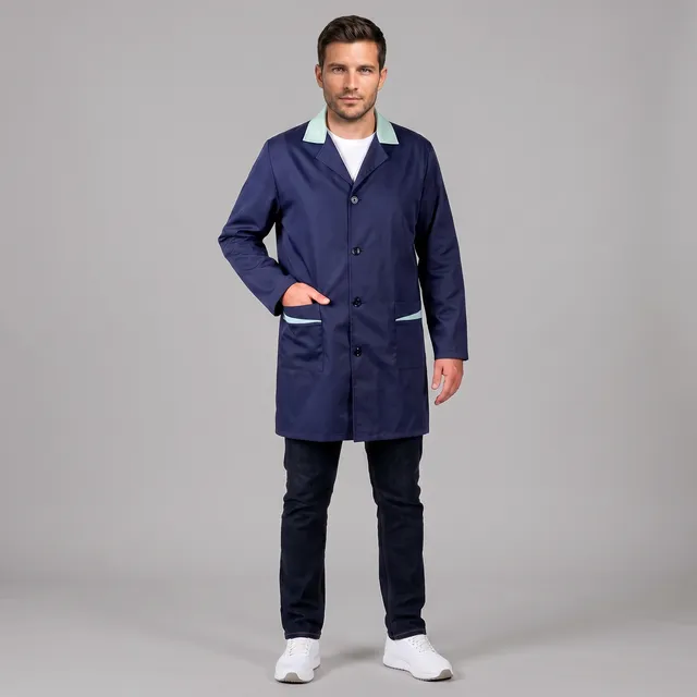 GARY'S Yago blouse médicale bleu marine XS antibactérienne