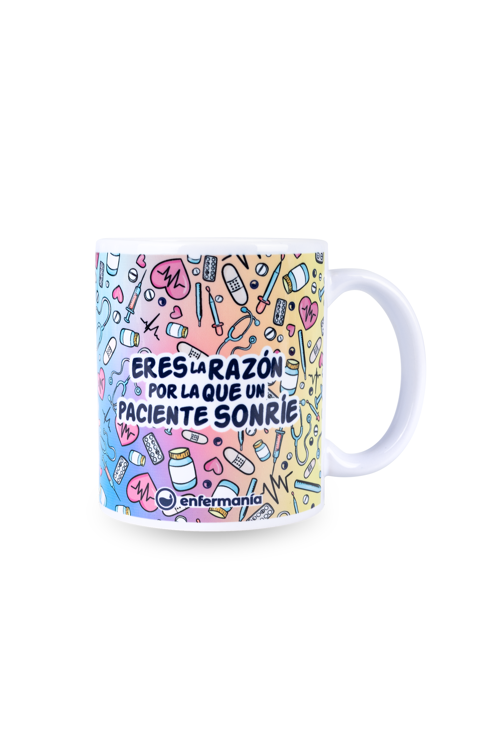 Enfermania Colorful mug céramique 350 ml organes