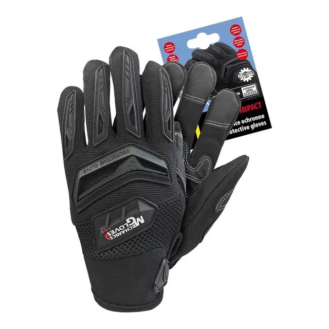 Reis Rmc-Impact gants de travail noir taille M lot 12
