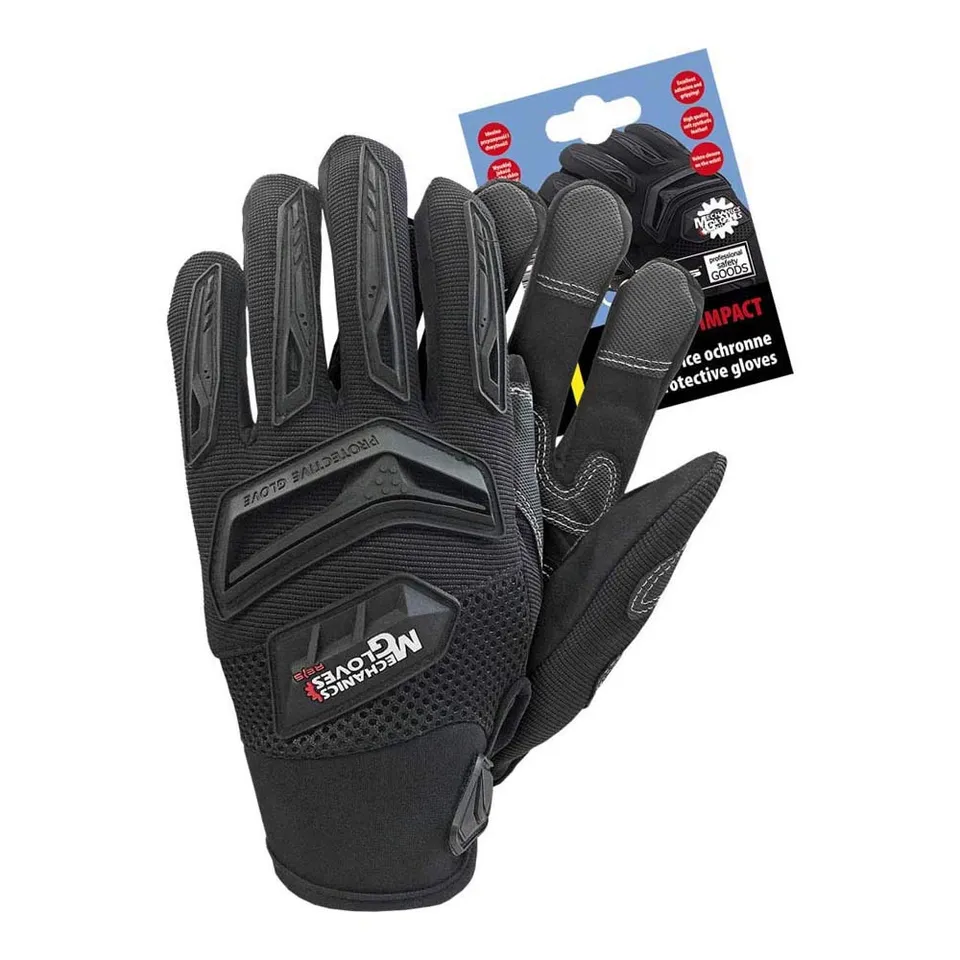 Reis Rmc-Impact gants de travail noir taille M lot 12