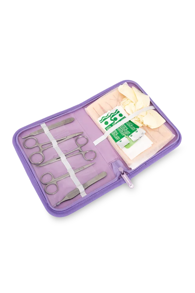 Enfermania Instrumental Care Collection kit suture silicone