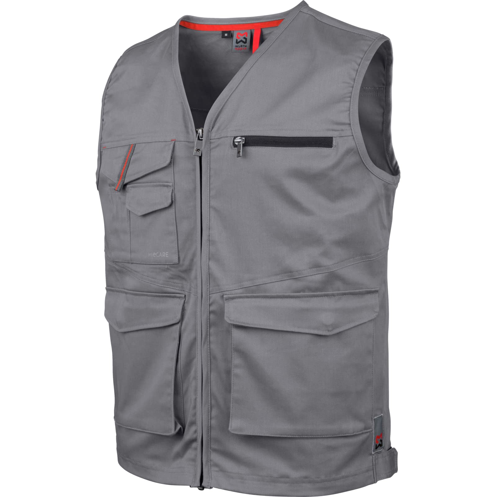 Würth MODYF Stretch X gilet de travail gris sans manches
