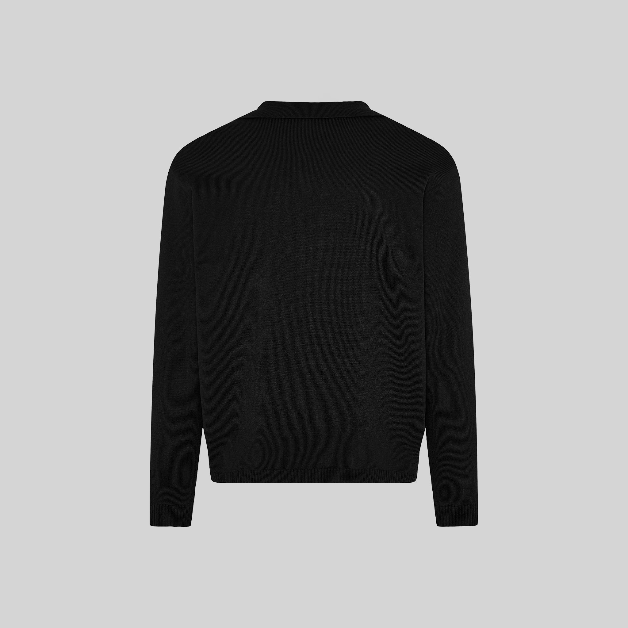GARY'S Cardigan gilet homme boutonné col revers recyclé
