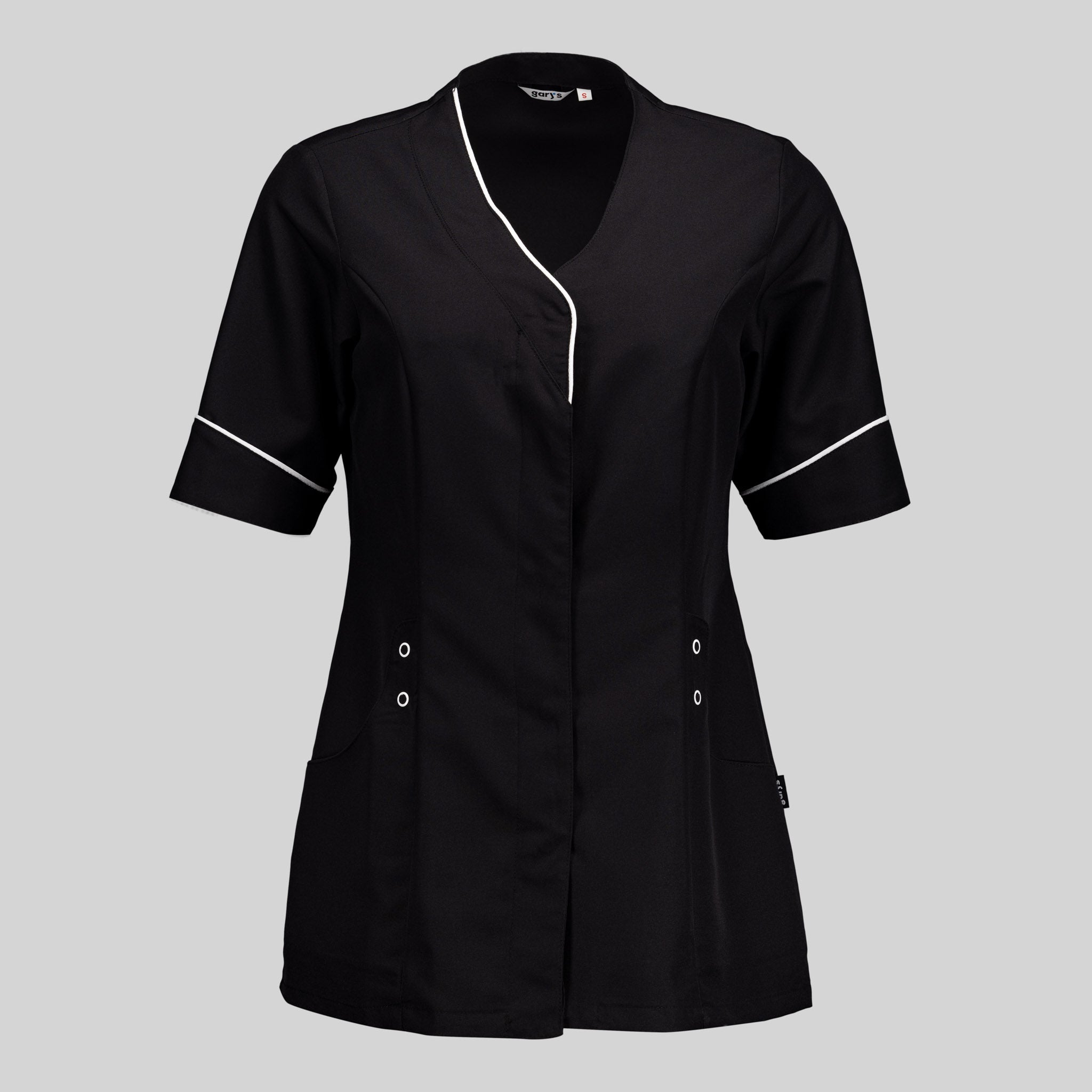 GARY'S Blouses Cinta blouse de travail femme noire microfibre