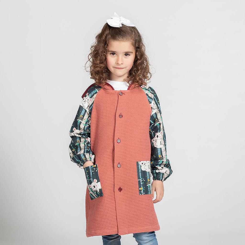 Gary's Koala tablier enfant coton gris perla 4 ans