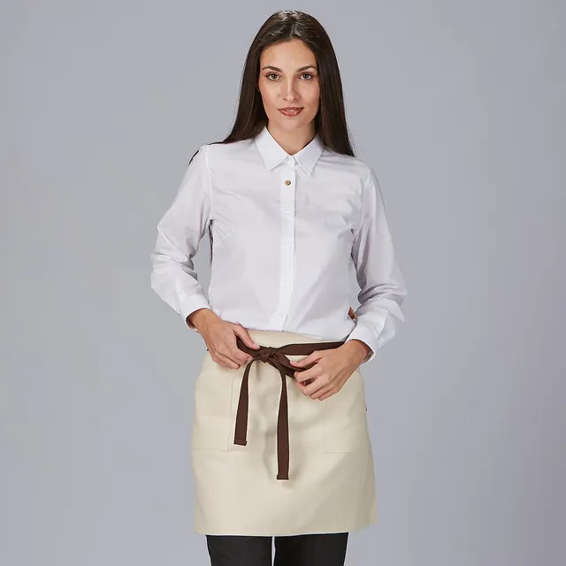 Gary's Aprons tablier taille ivoire 45x68 coton bio