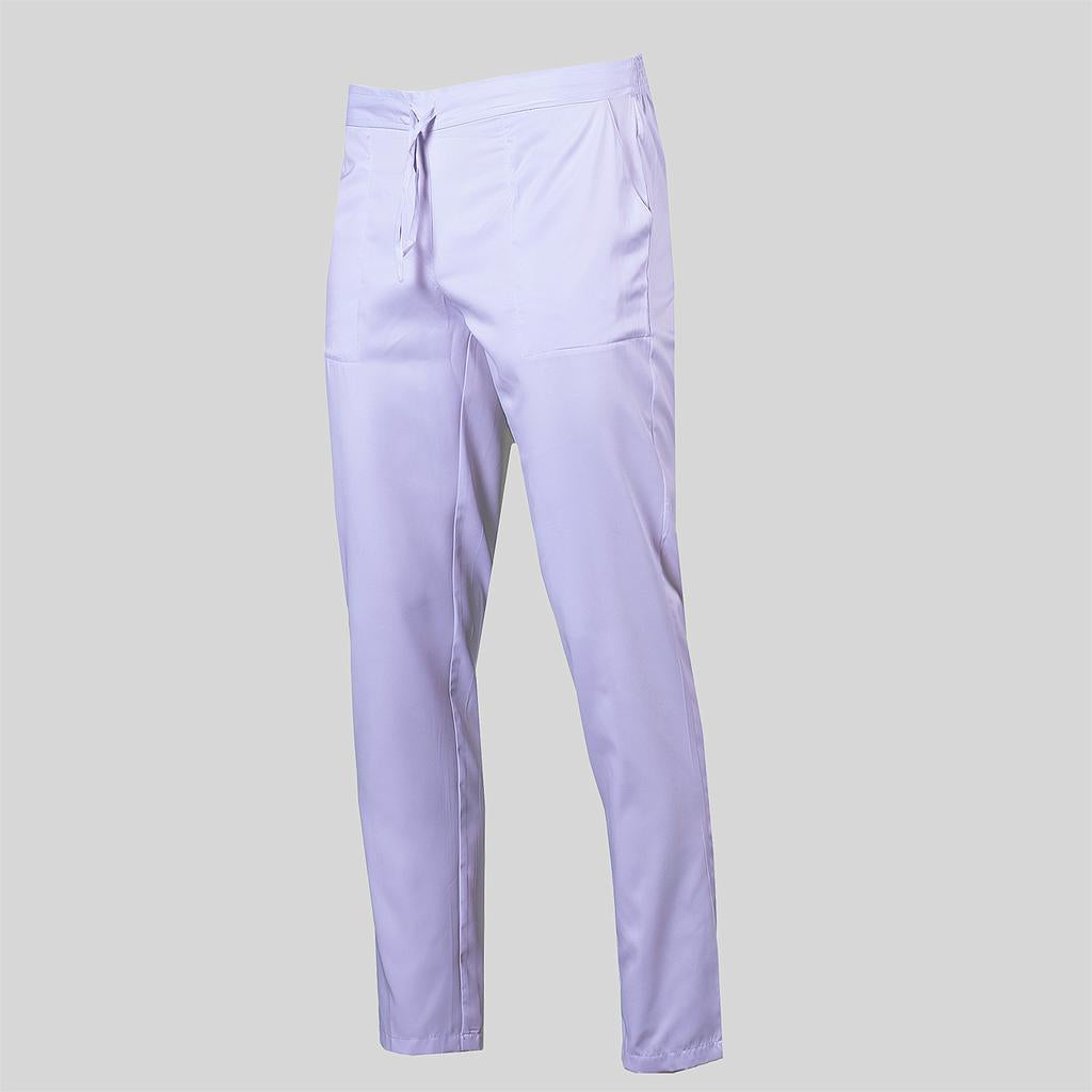 GARY'S Peach pantalon médical unisexe blanc déperlant