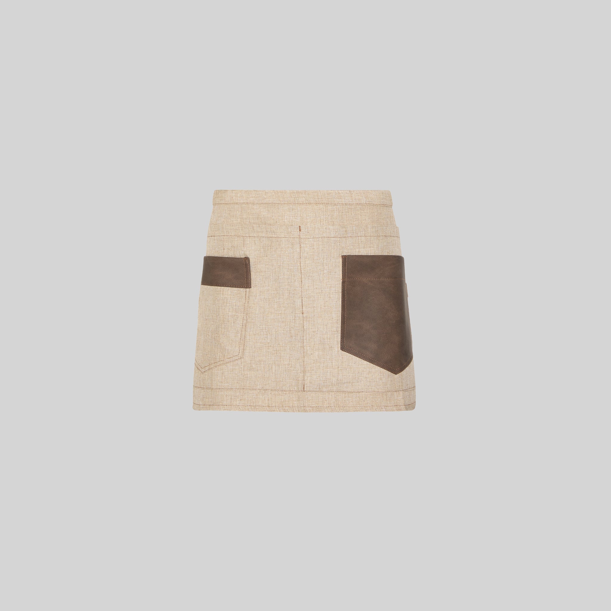 GARY'S Sinai demi-tablier serveur beige 38x65 cm poches