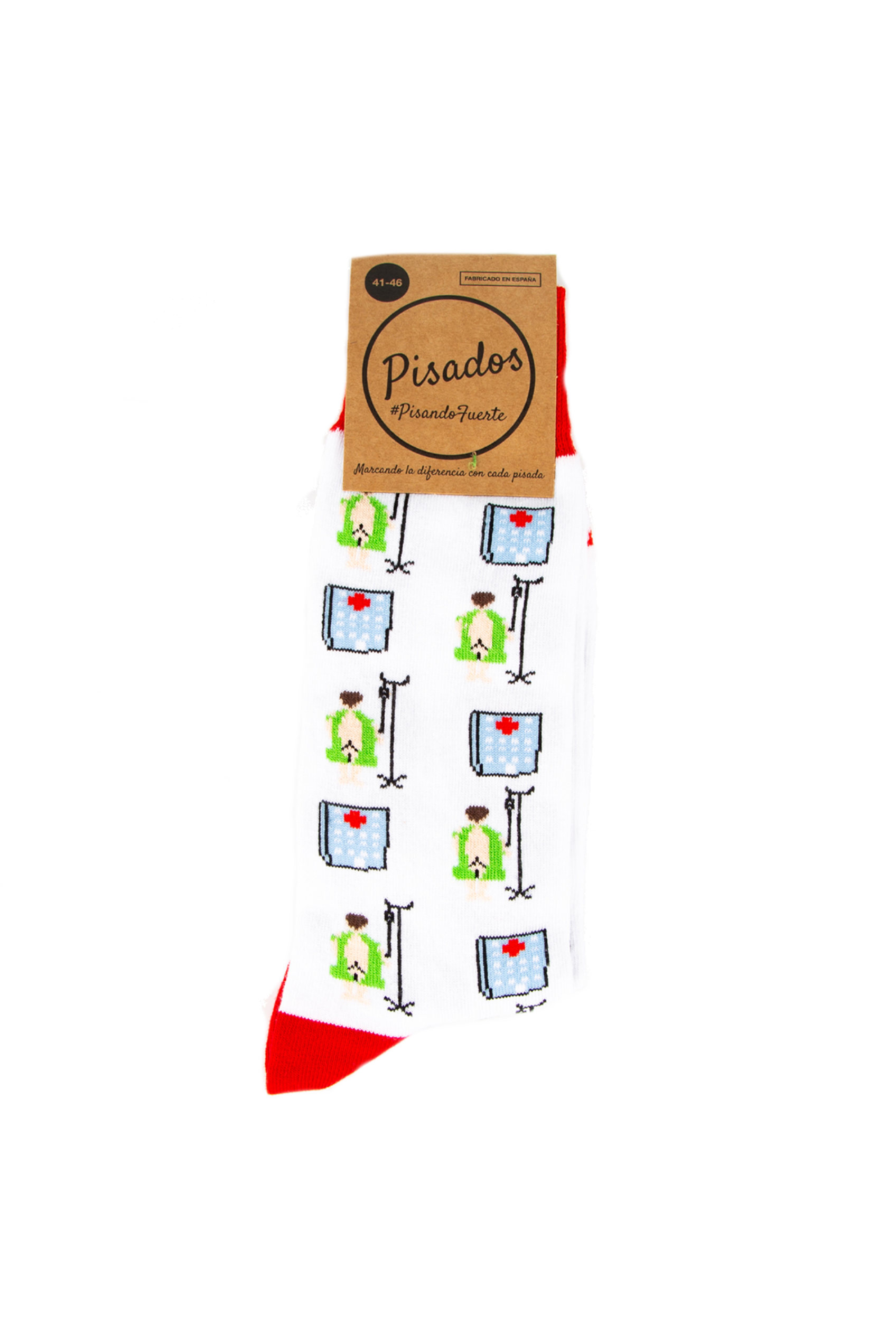 Enfermania Culito Sano chaussettes fantaisie imprimées 36-40