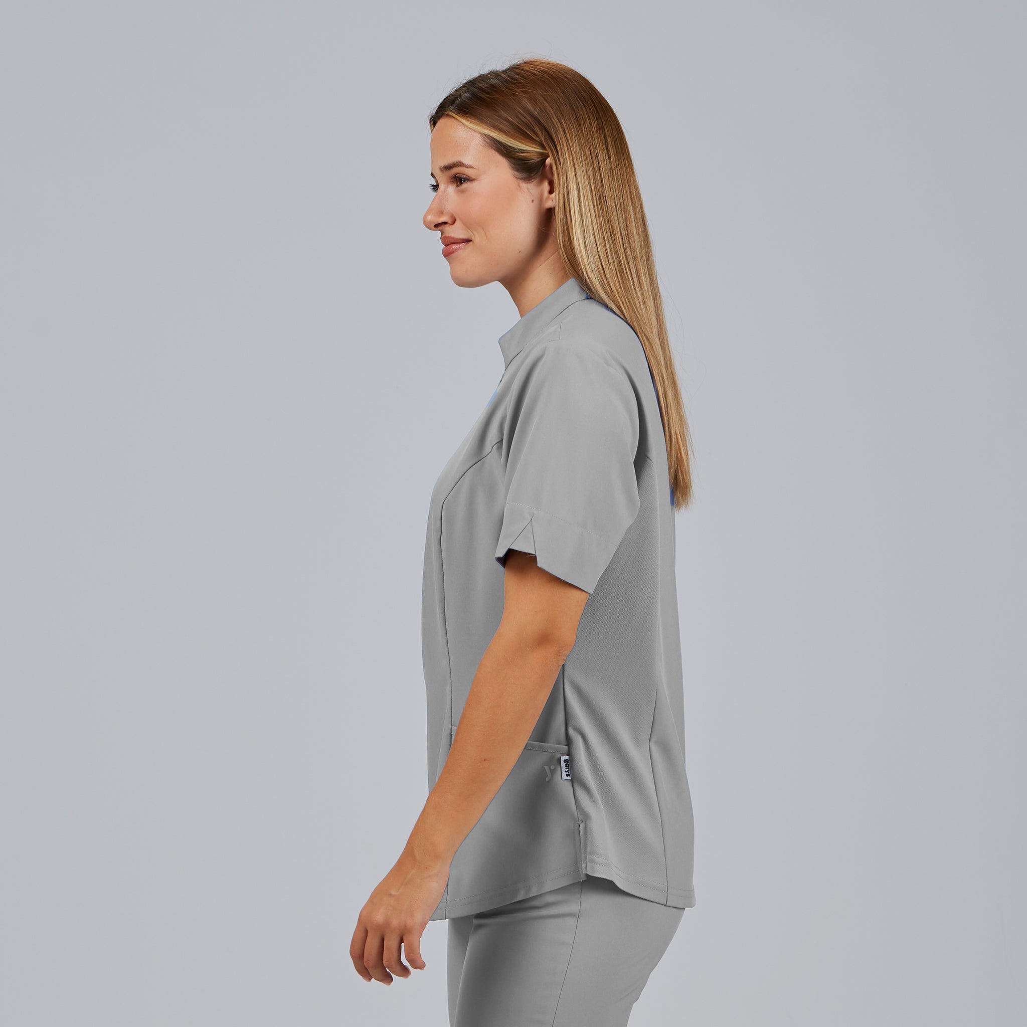 Gary's Mara blouse médicale femme noir XS zip