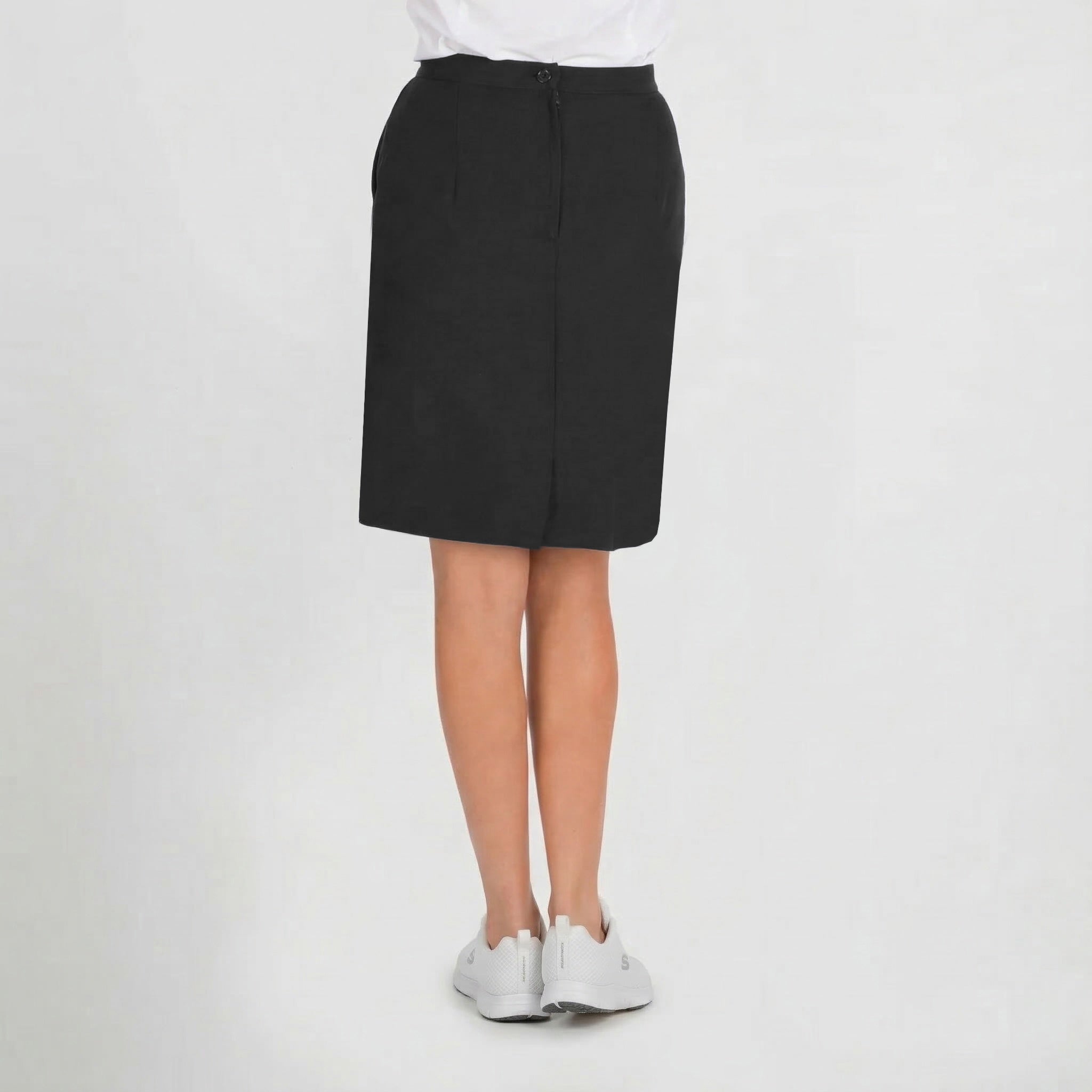Gary's jupe travail poches noire 42 polyester