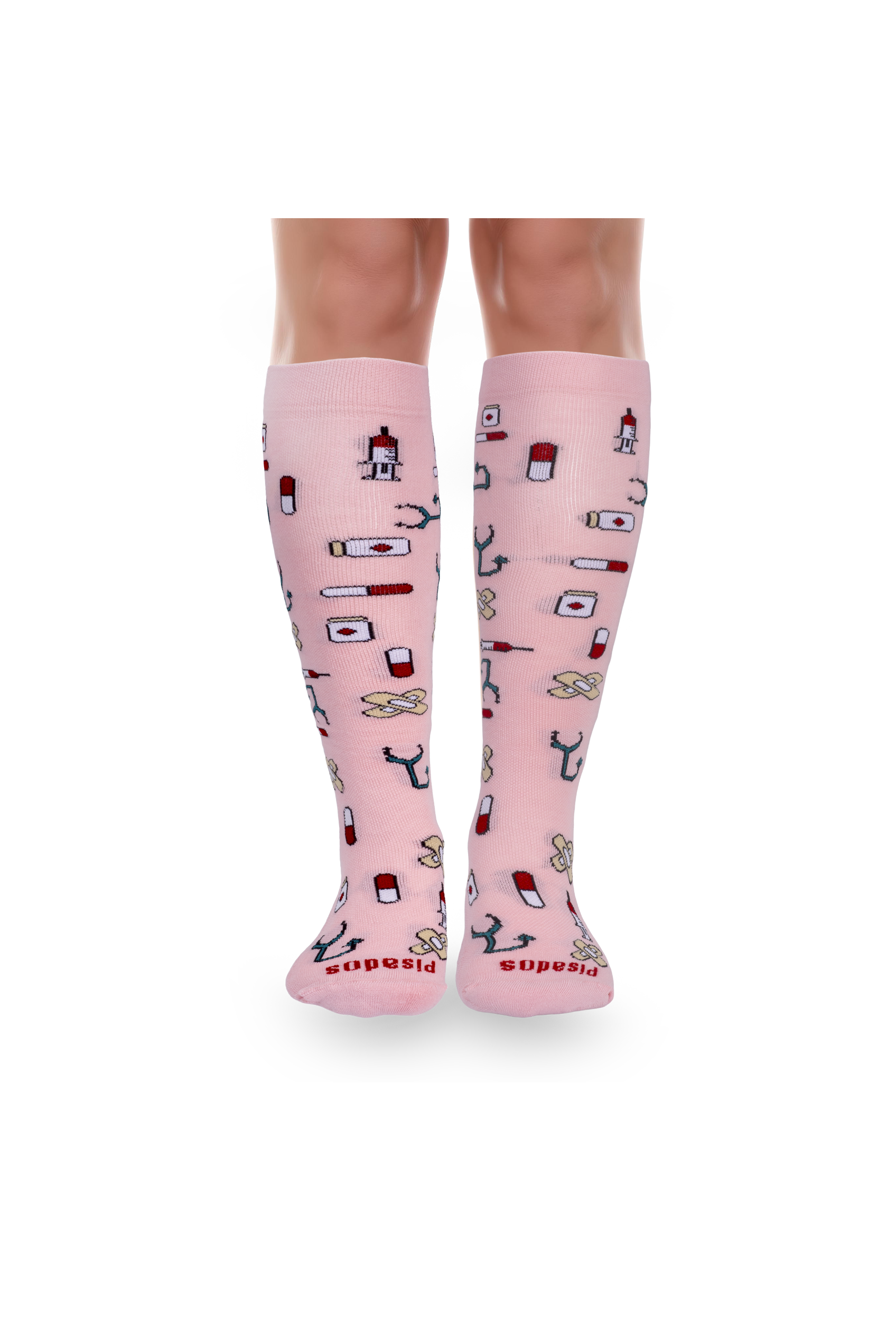 Enfermania Ropa Pink Healthy Tools bas compression 36-39