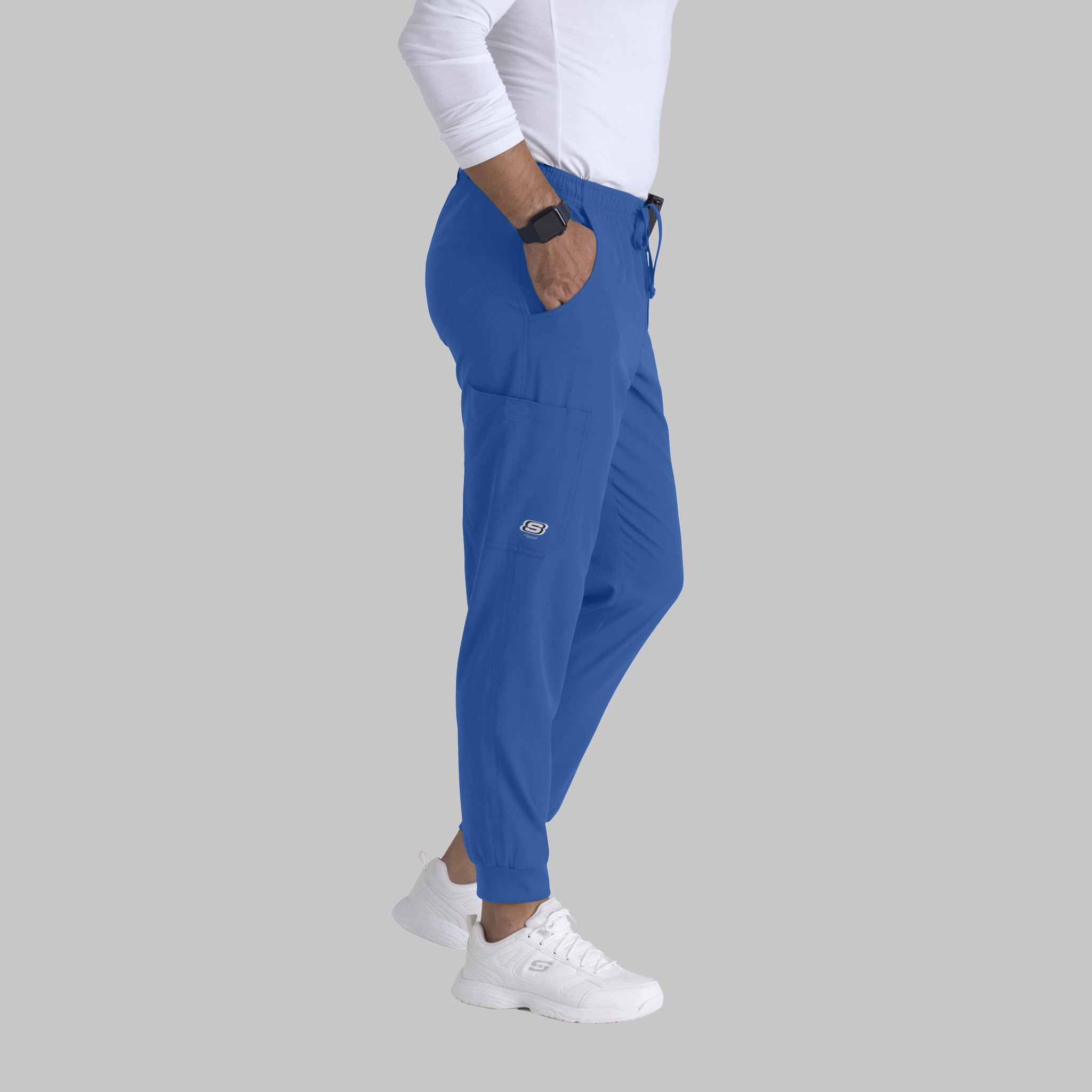 GARY'S Structure Jogger by Barco pantalon médical bleu royal