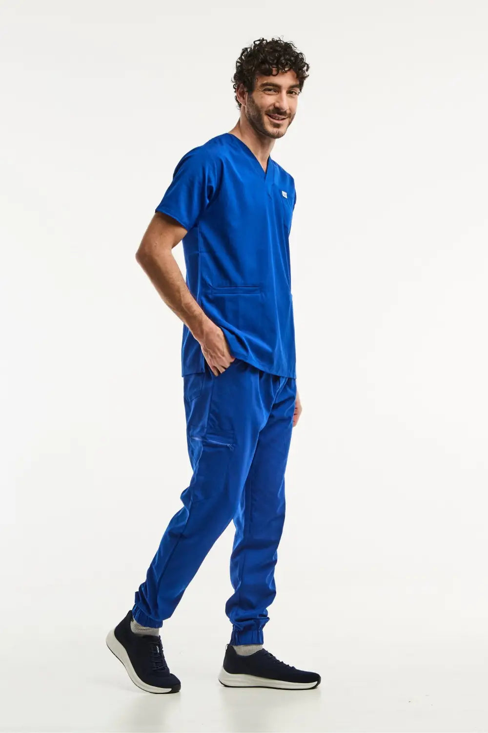 Aelin LUCA Tenue médicale bleu royal homme limitée