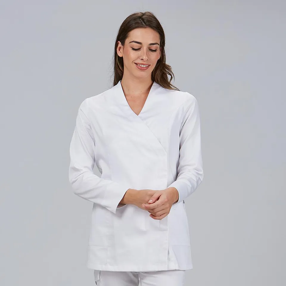 GARY'S Aria blouse femme blanche coton 76 cm