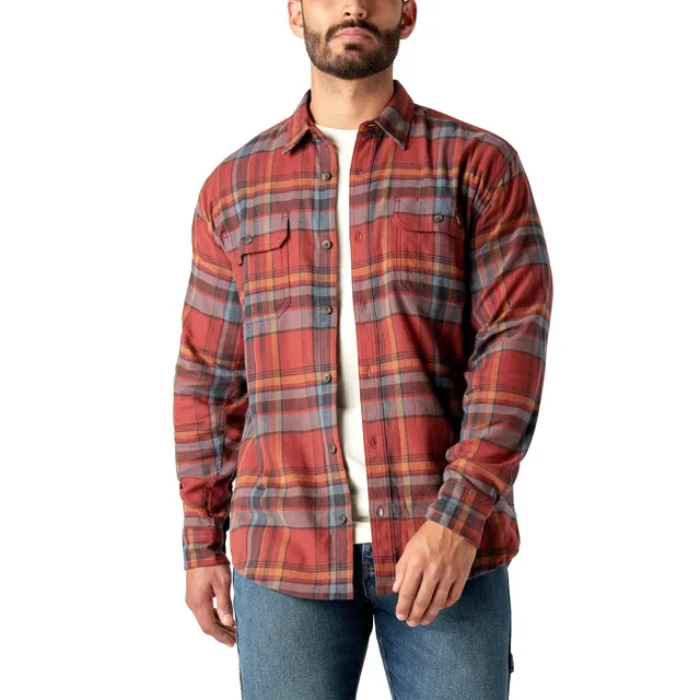 Dickies Flex Flannel chemise flanelle homme manches longues carreaux