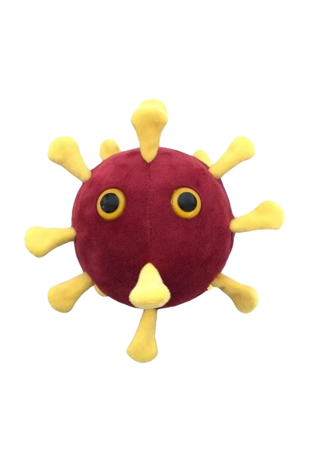 Enfermania GiantMicrobes COVID-19 peluche polyester 13-18 cm