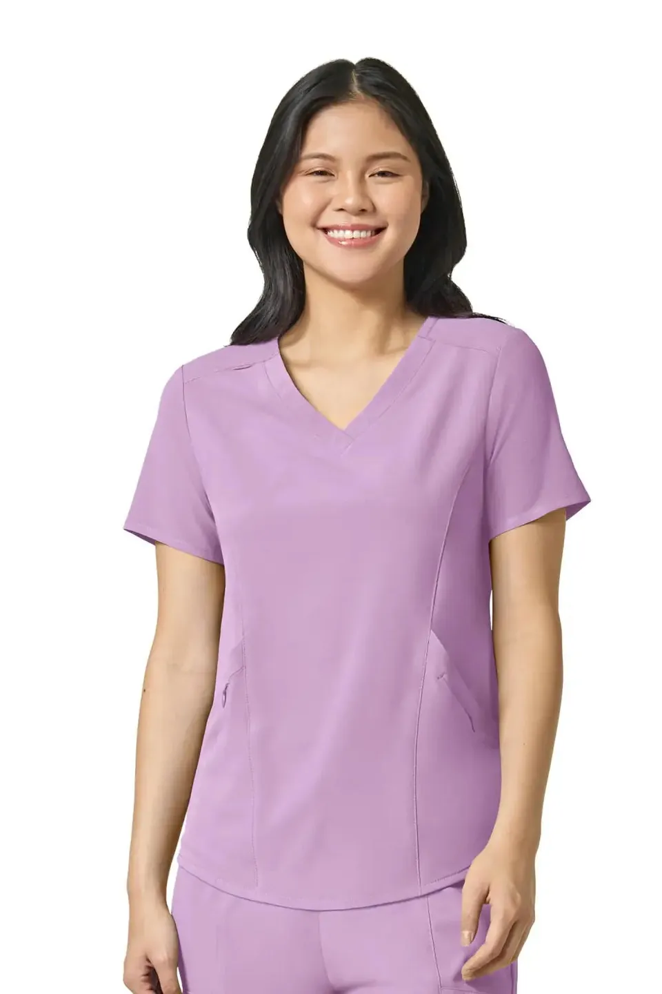 Aelin EMMA Renew tunique médicale violet clair stretch 4 poches