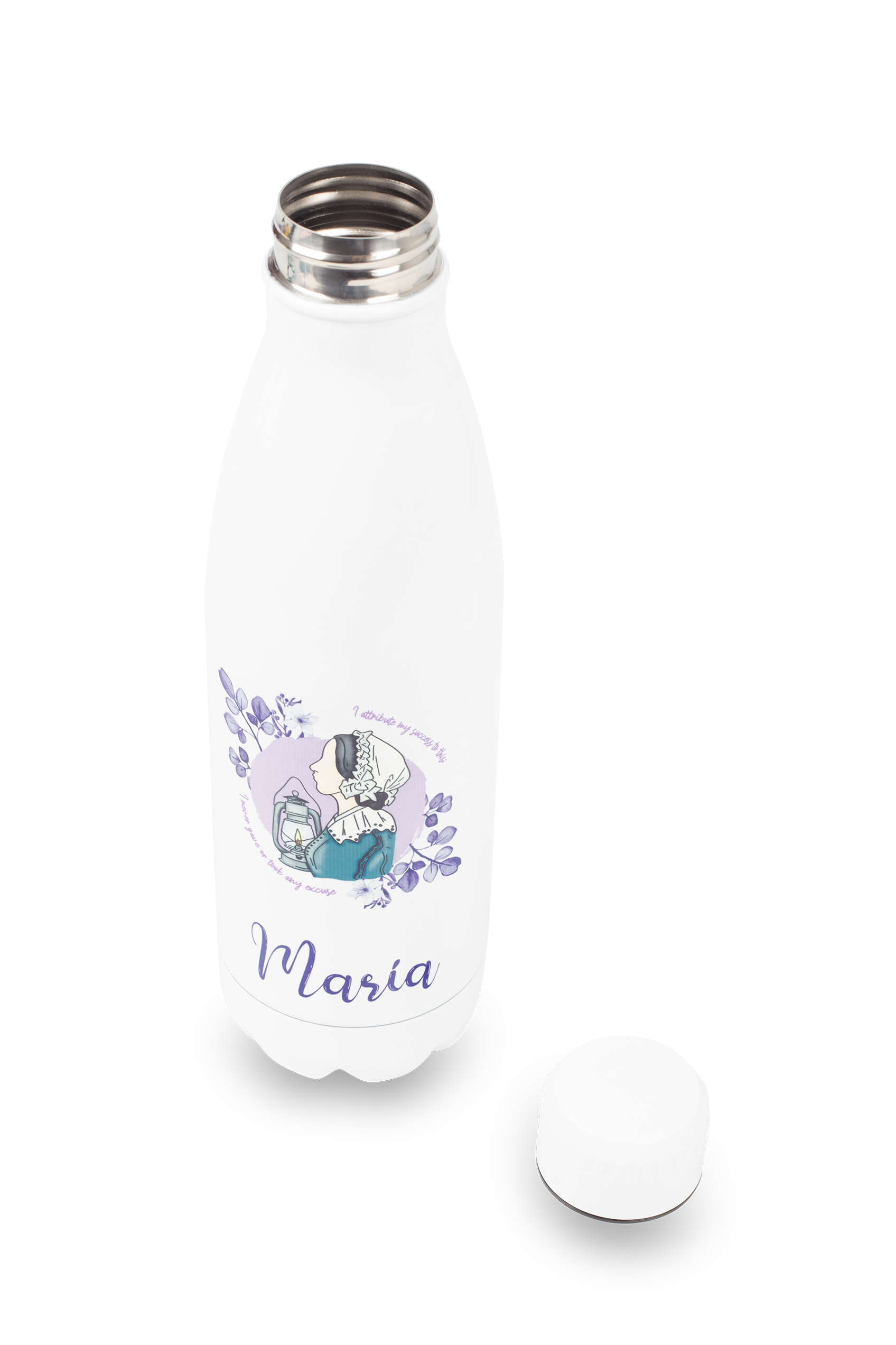 Enfermania Nightingale gourde inox 700 ml personnalisable