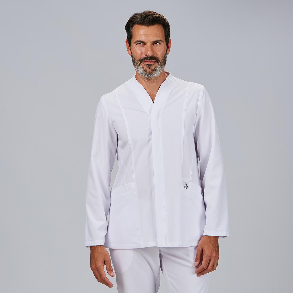 Gary's Blouses blouse Nilo homme blanche manches longues