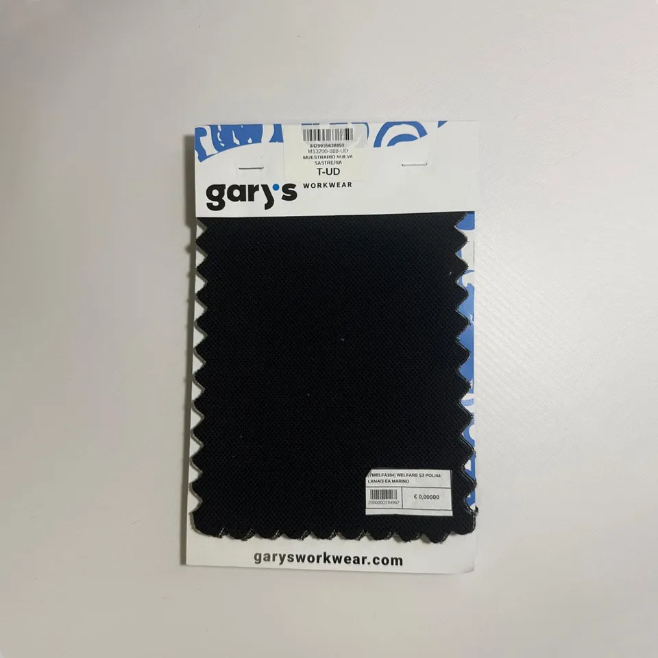 GARY'S Advertising Material nuancier tissu imprimé
