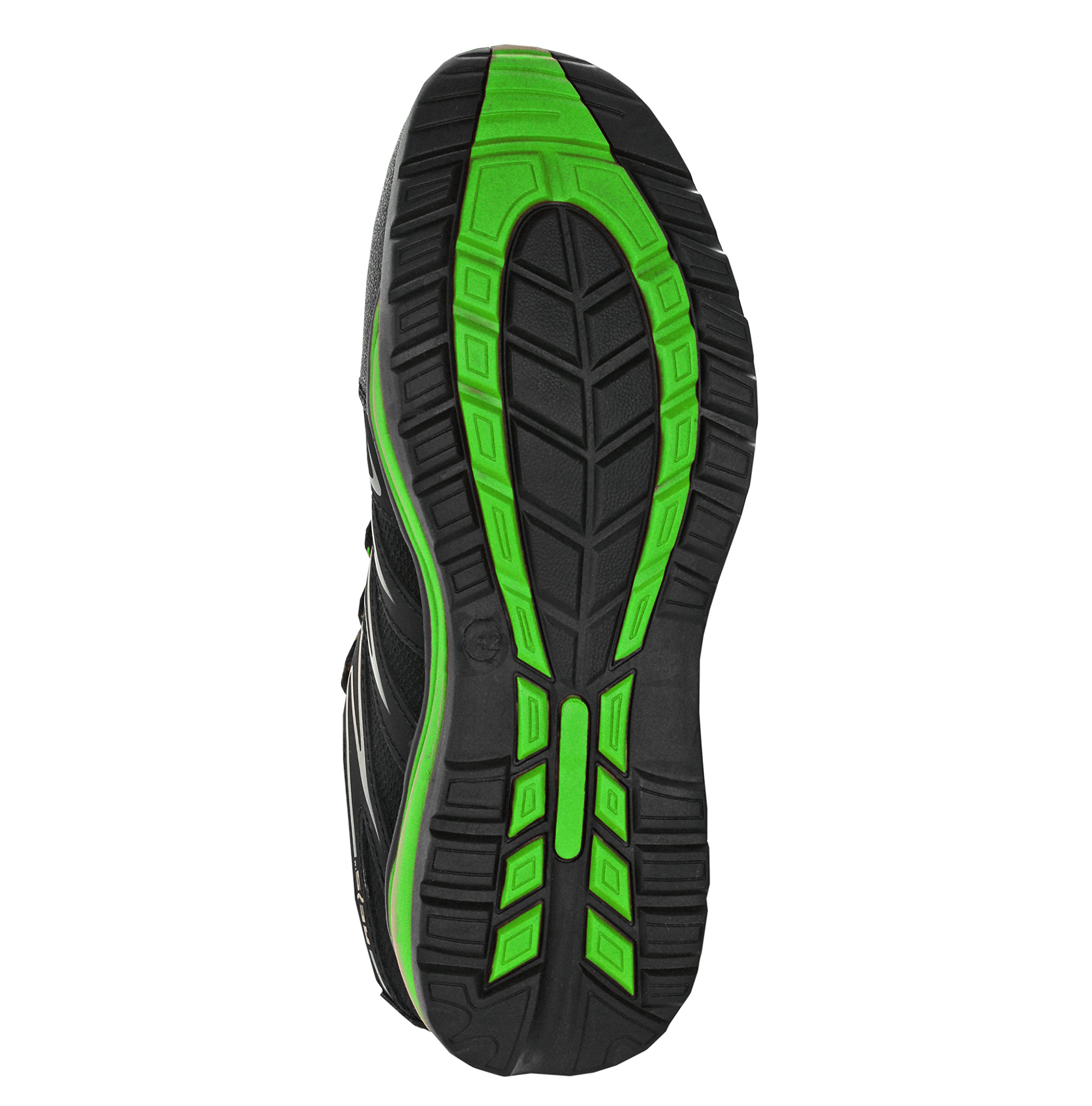 Reis Brecuador OB BZ48 chaussures travail noir vert 48