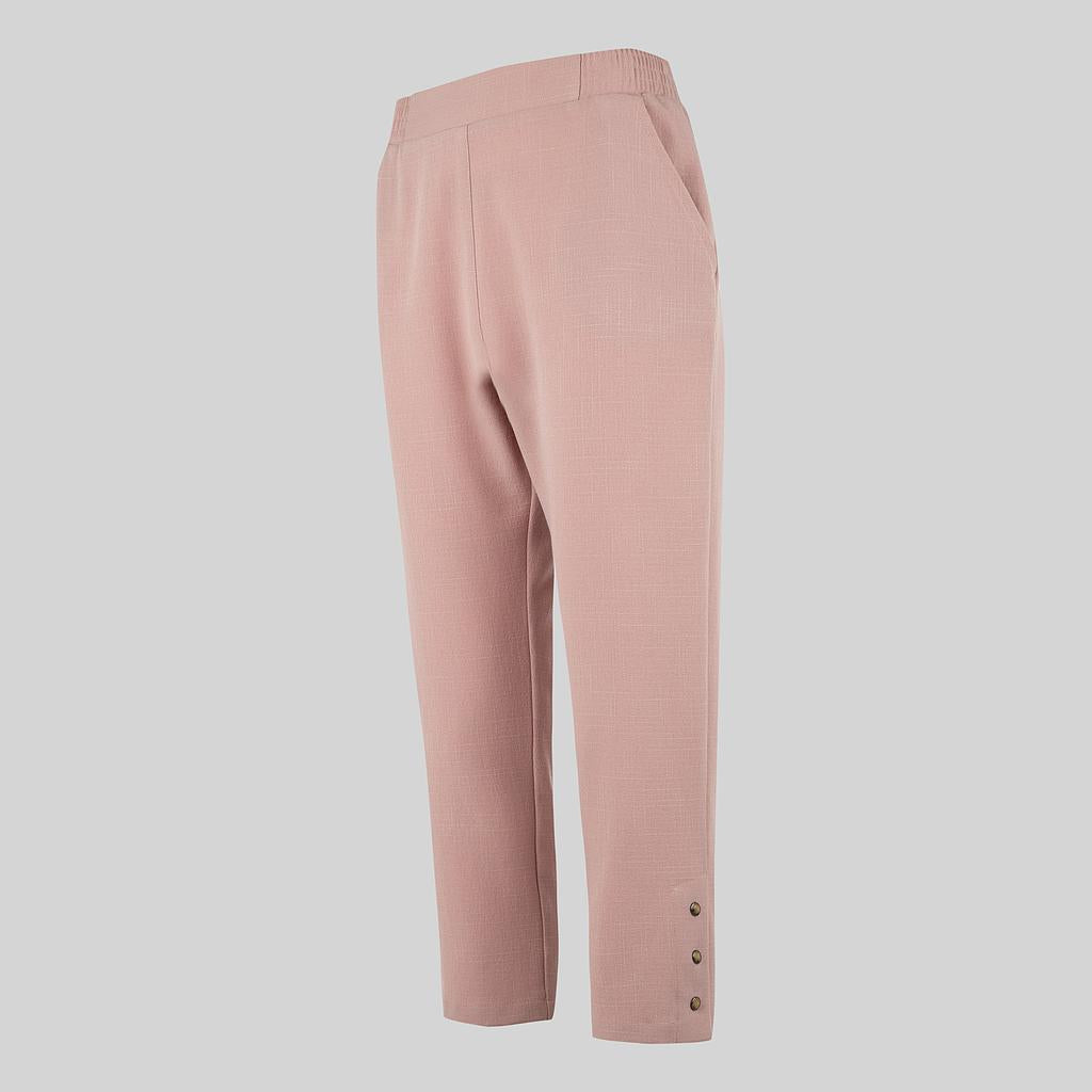 Gary's Pants Pantalon Capri Femme Noir X.Linen Poches