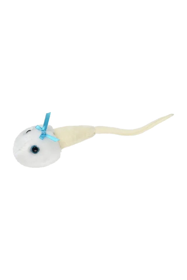Enfermania GiantMicrobes peluche spermatozoïde 13-18 cm