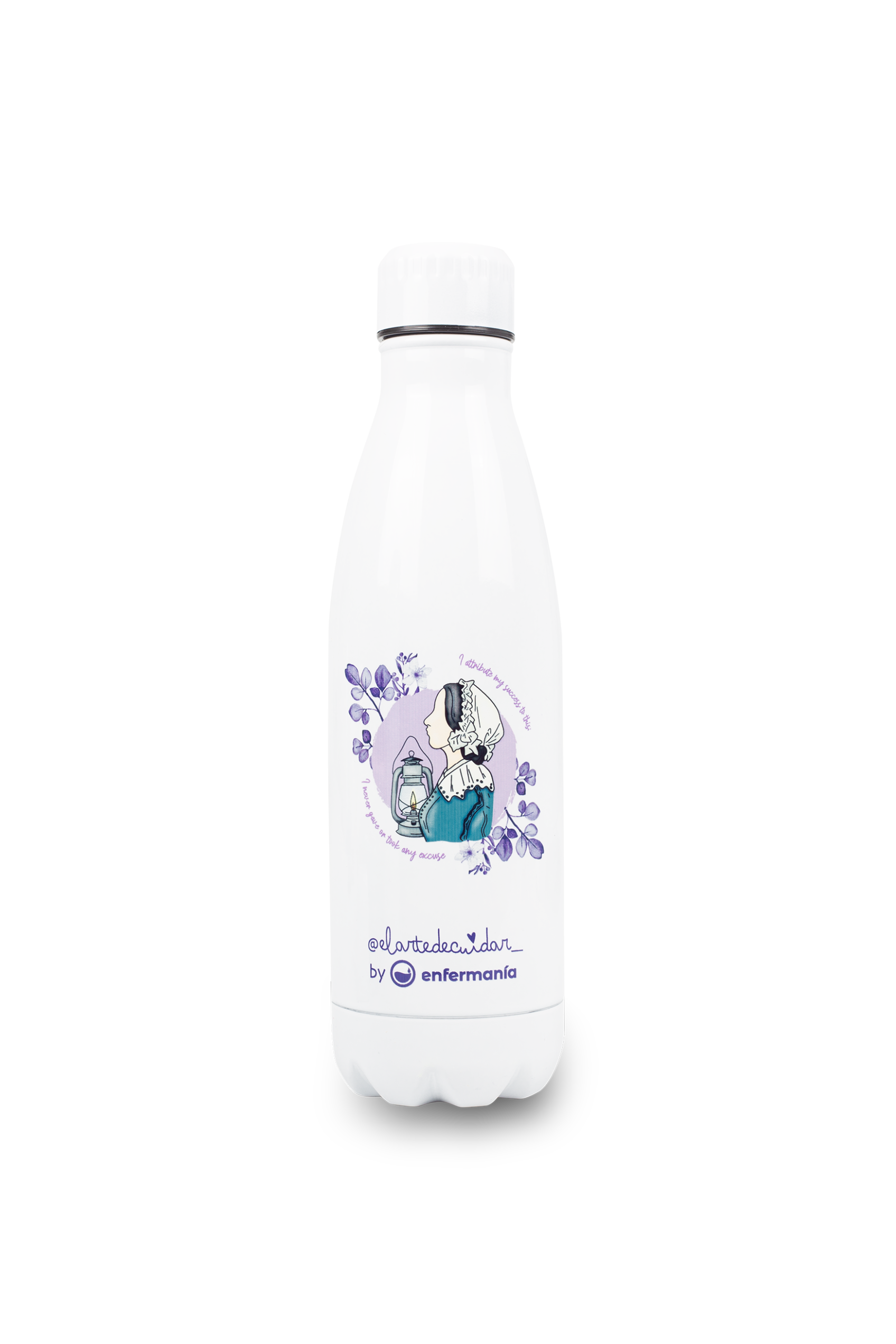 Enfermania Nightingale gourde inox 700 ml personnalisable